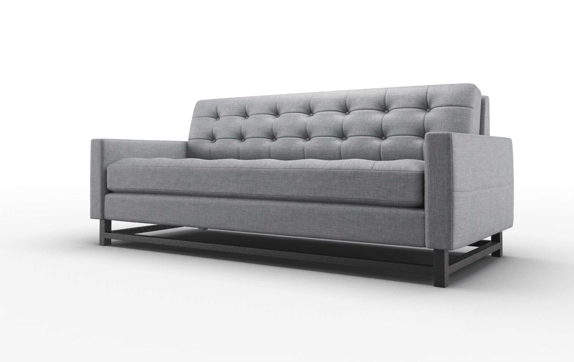 Madrid Keylargo Graphite Sofa espresso legs 4