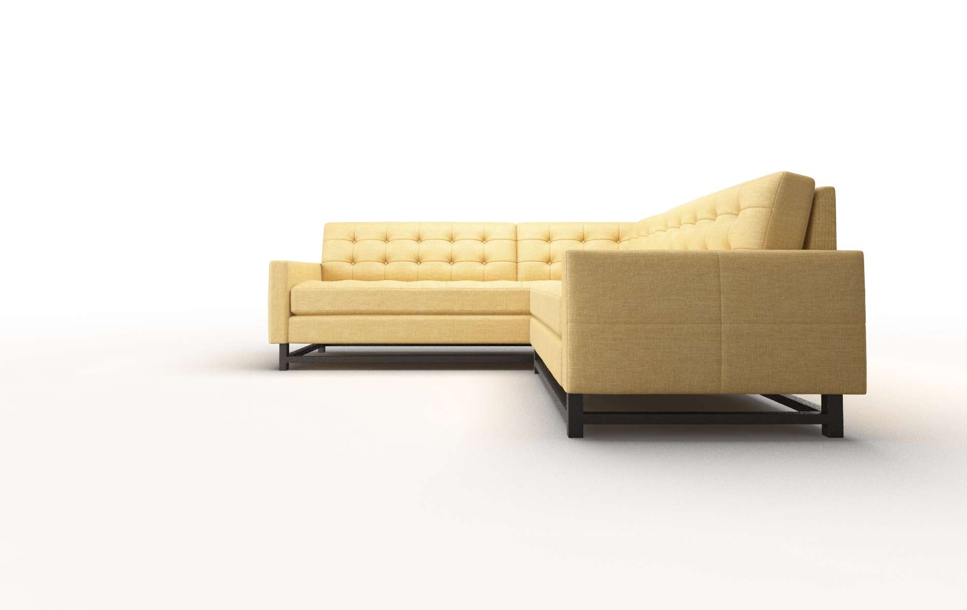 Madrid Keylargo Honey Sectional espresso legs 5