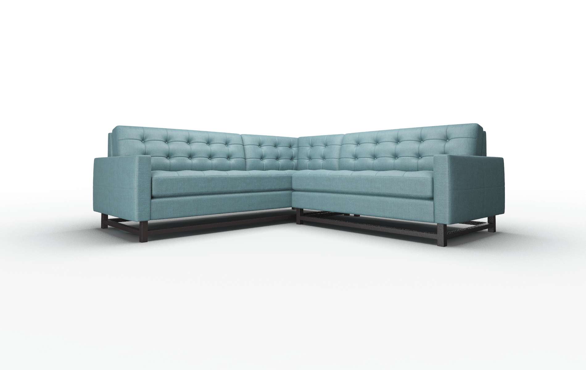 Madrid Keylargo Zenithteal Sectional espresso legs 1