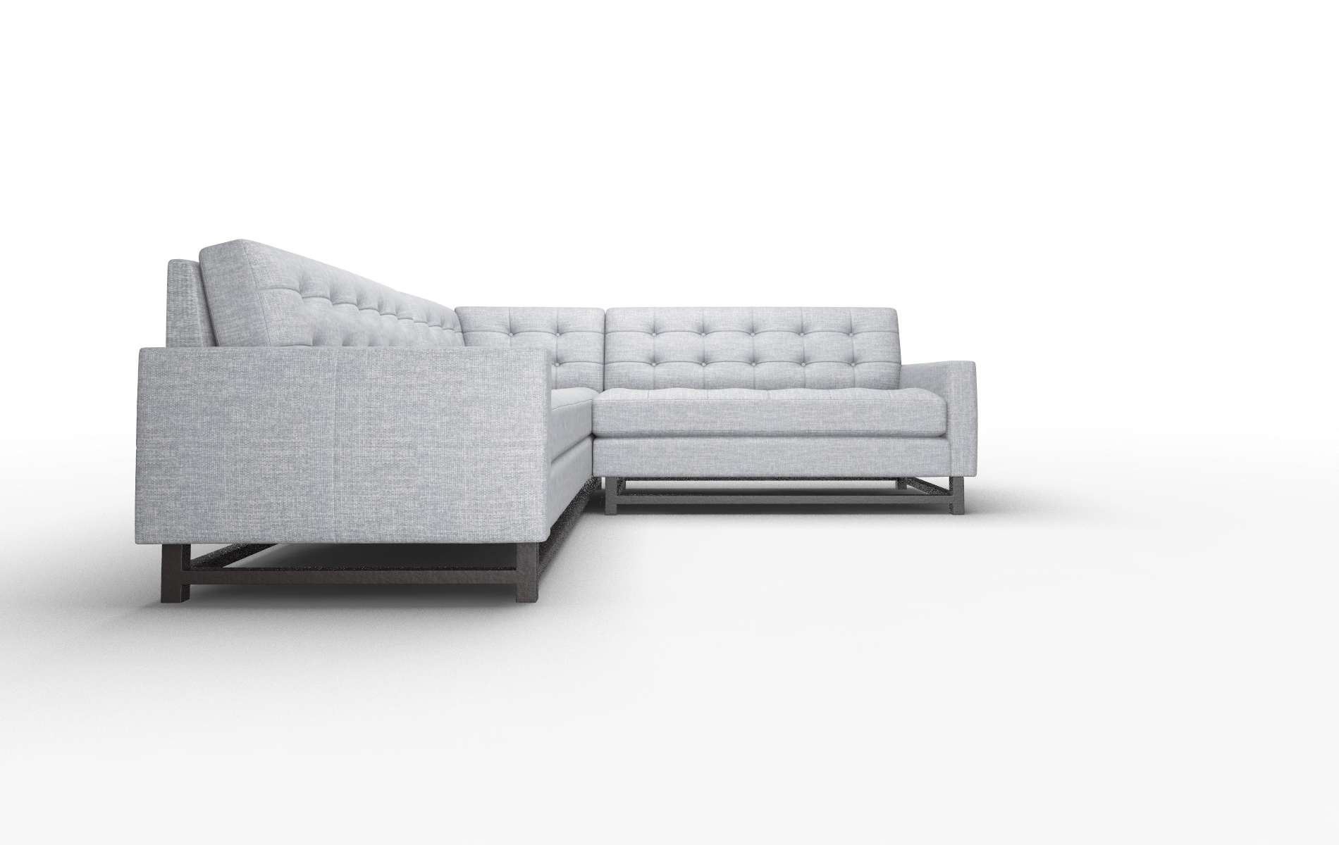 Madrid Lana Ash Sectional espresso legs 2