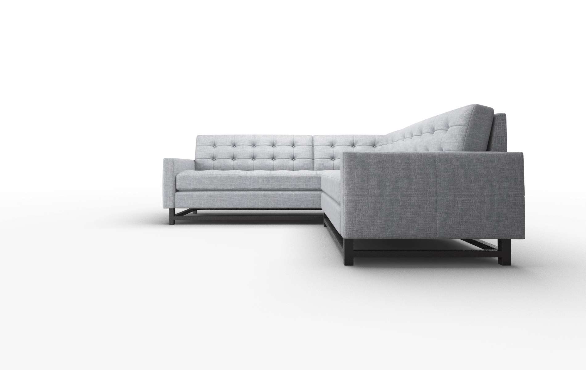 Madrid Lana Ash Sectional espresso legs 5