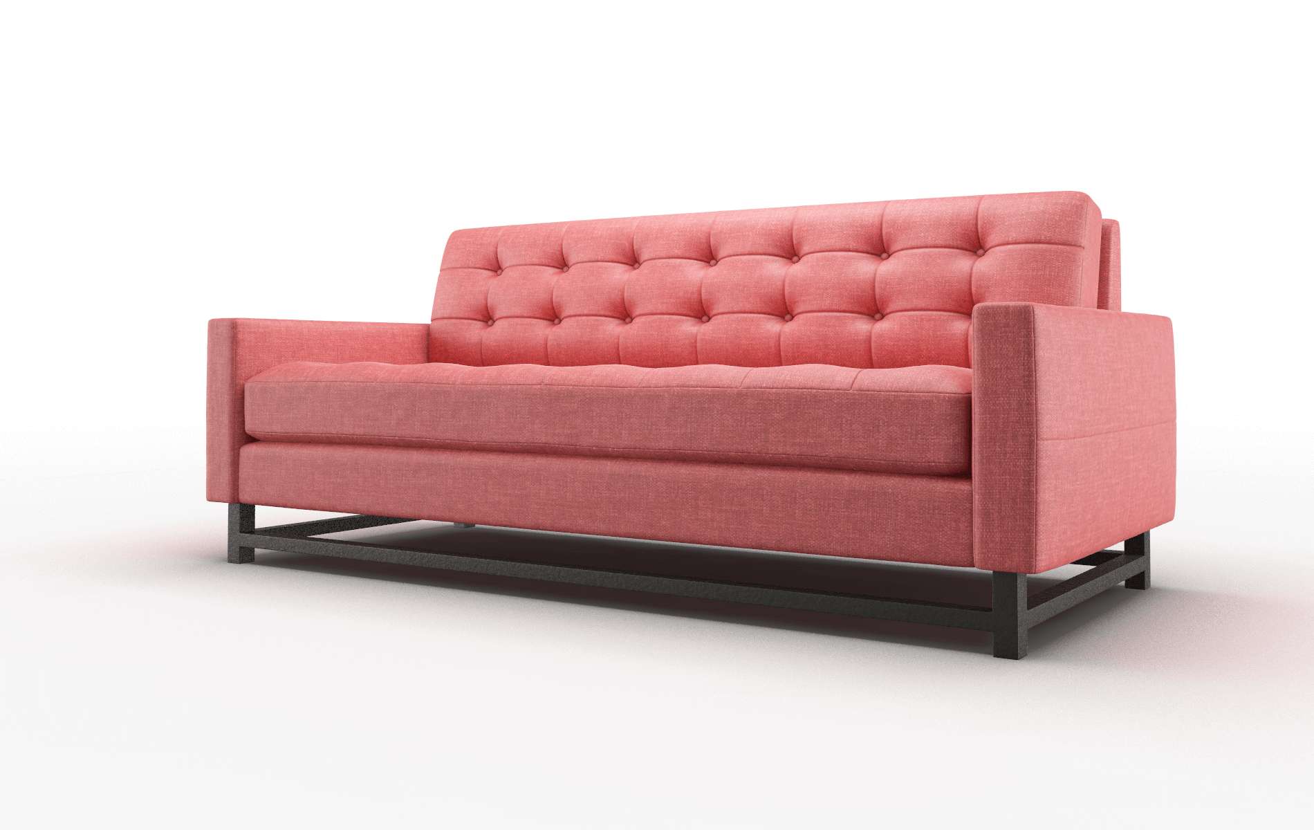 Madrid Leslie Poppy Sofa espresso legs 4