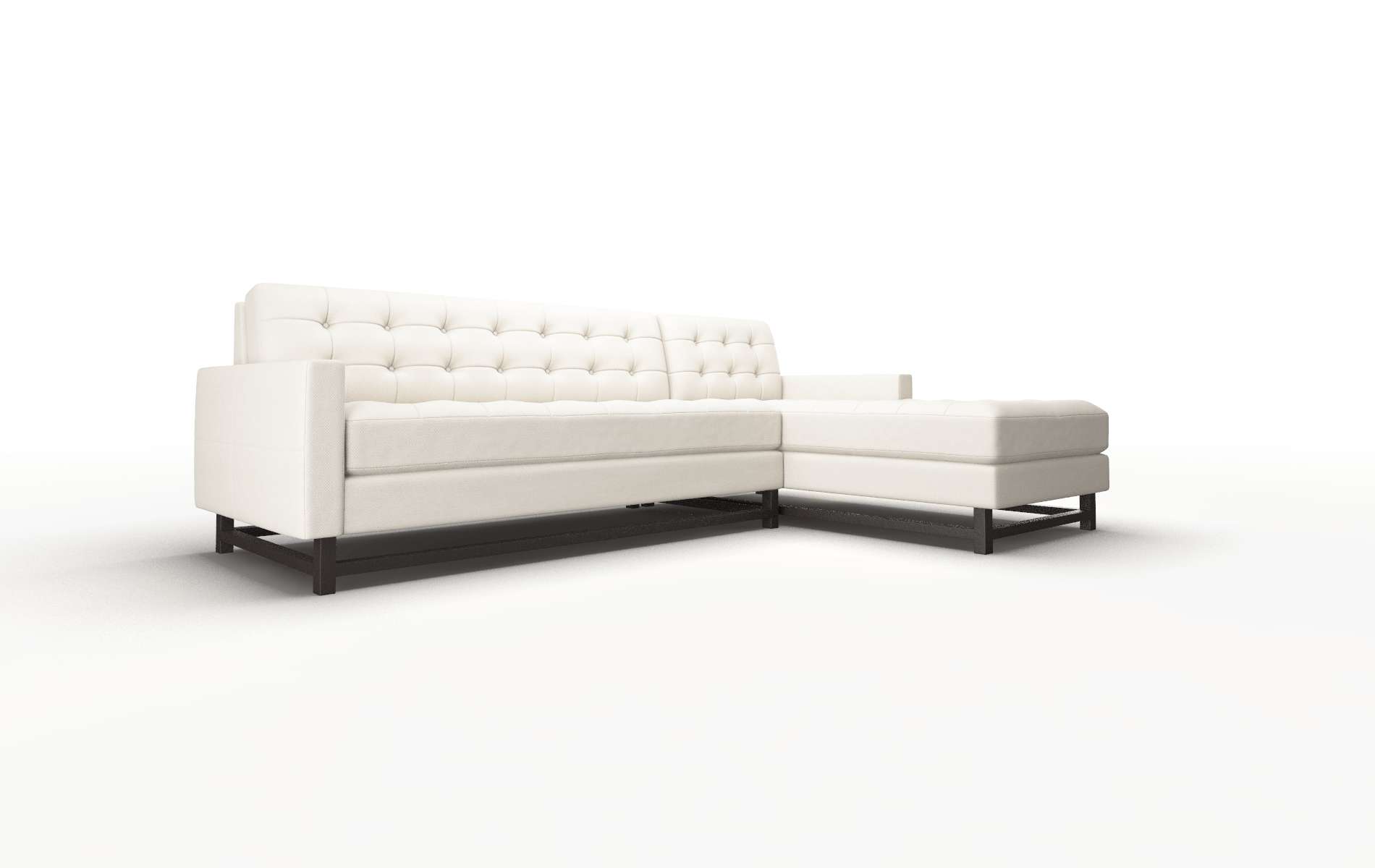 Madrid Malibu Linen Panel espresso legs 2