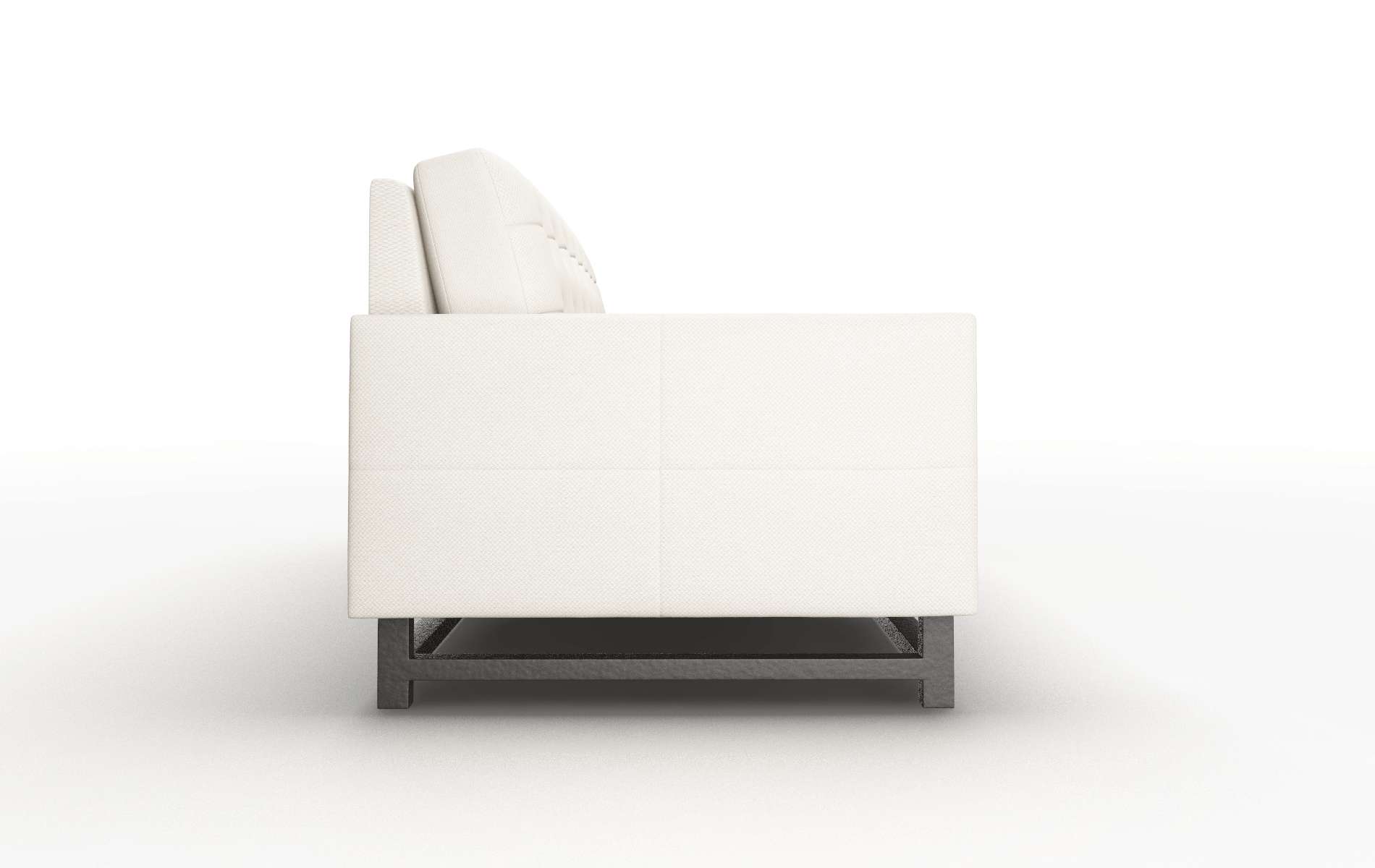 Madrid Malibu Linen Sofa espresso legs 3