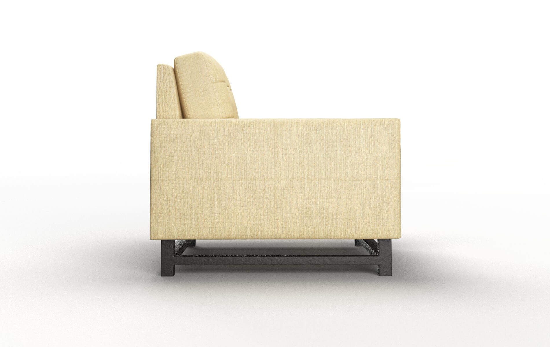 Madrid Malibu Maize Chair espresso legs 3