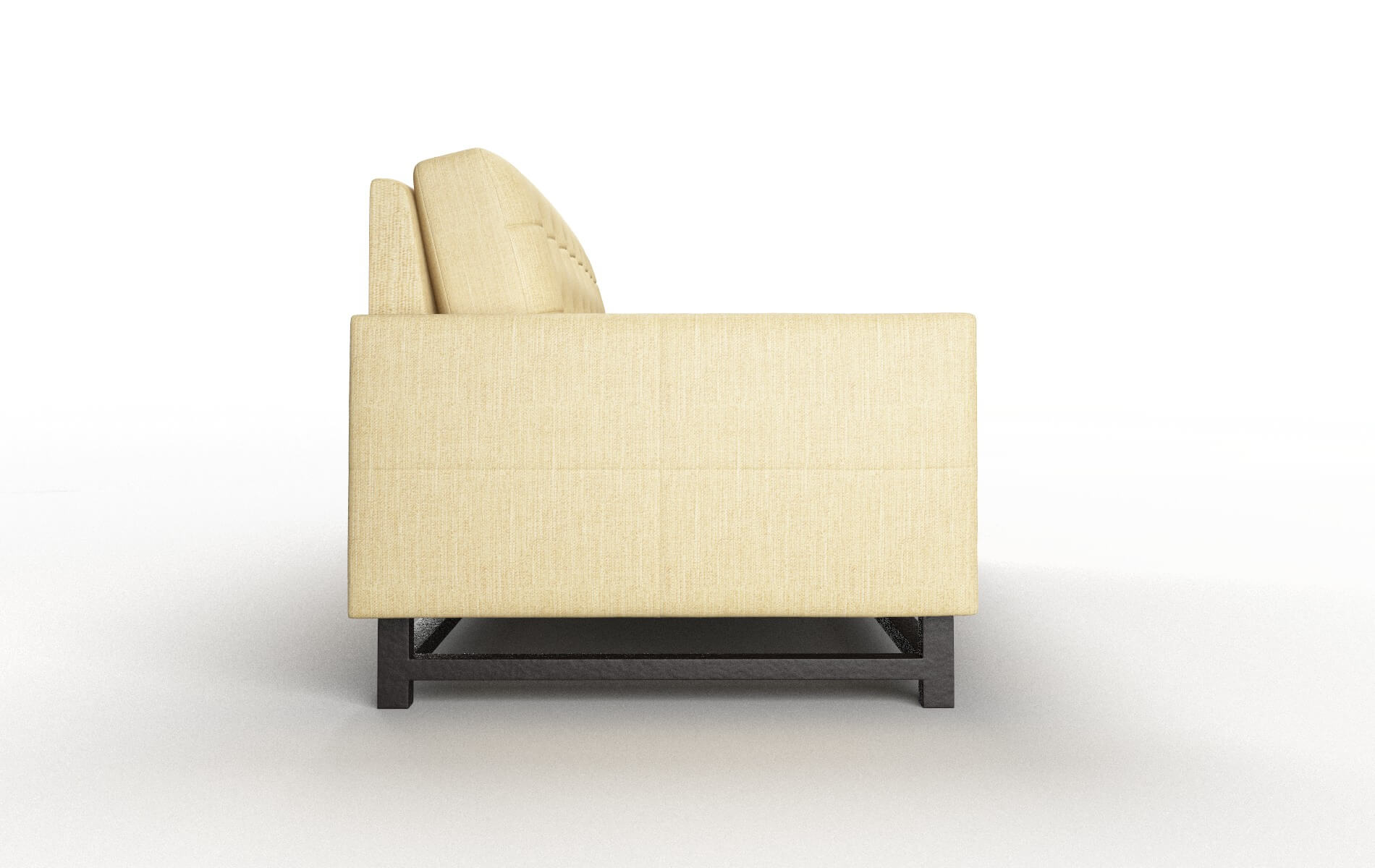 Madrid Malibu Maize Sofa espresso legs 3