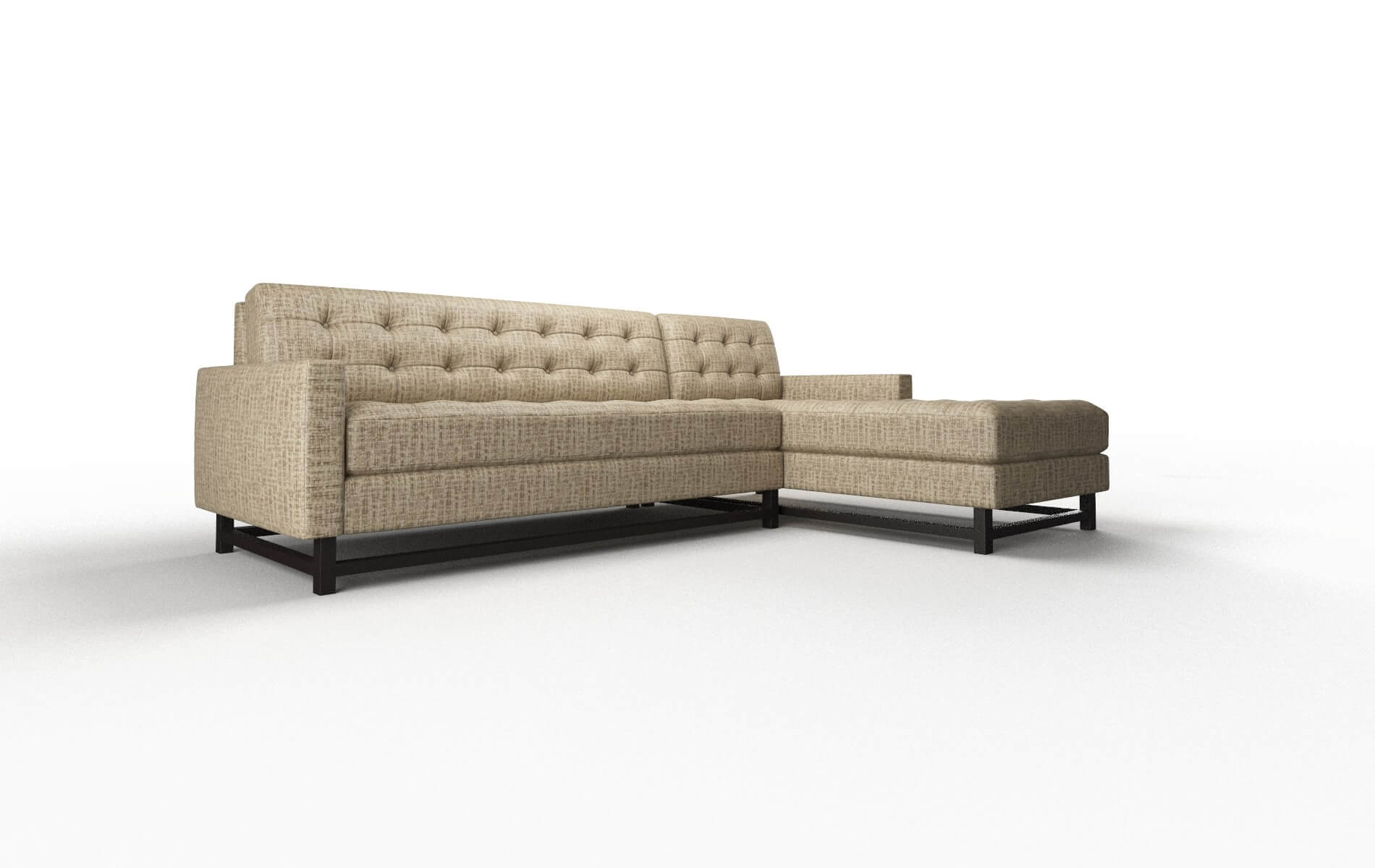 Madrid Marcy Camel Panel espresso legs 2