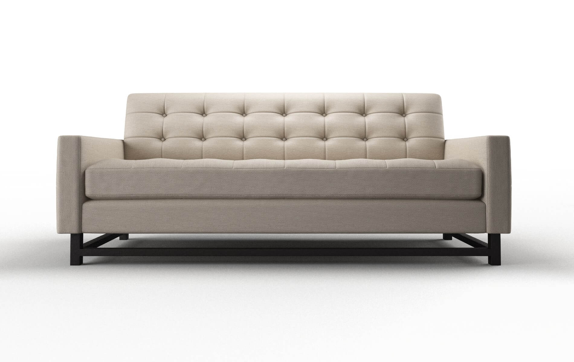 Madrid Naples Almond Sofa espresso legs 1