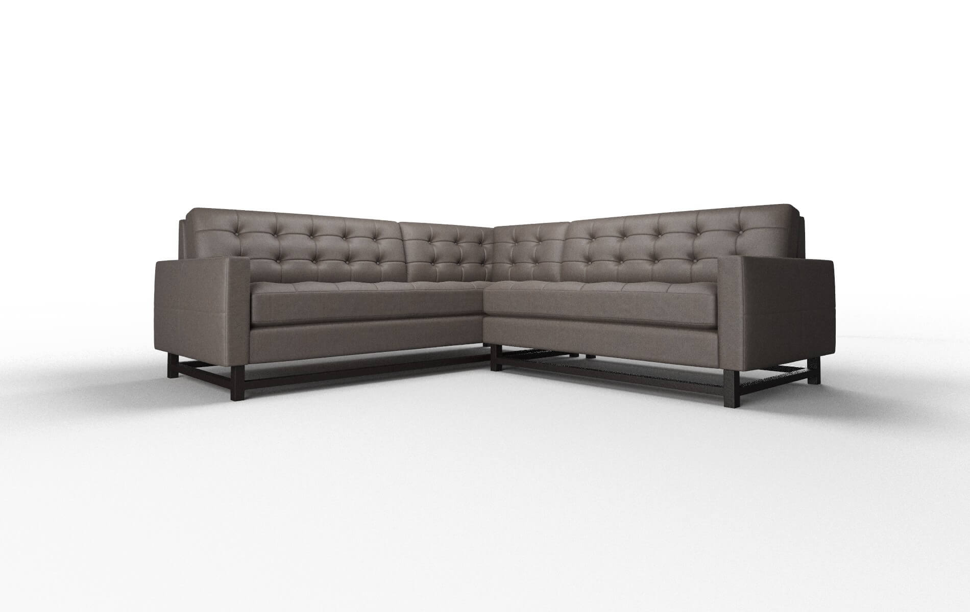 Madrid Naples Graphite Sectional espresso legs 1