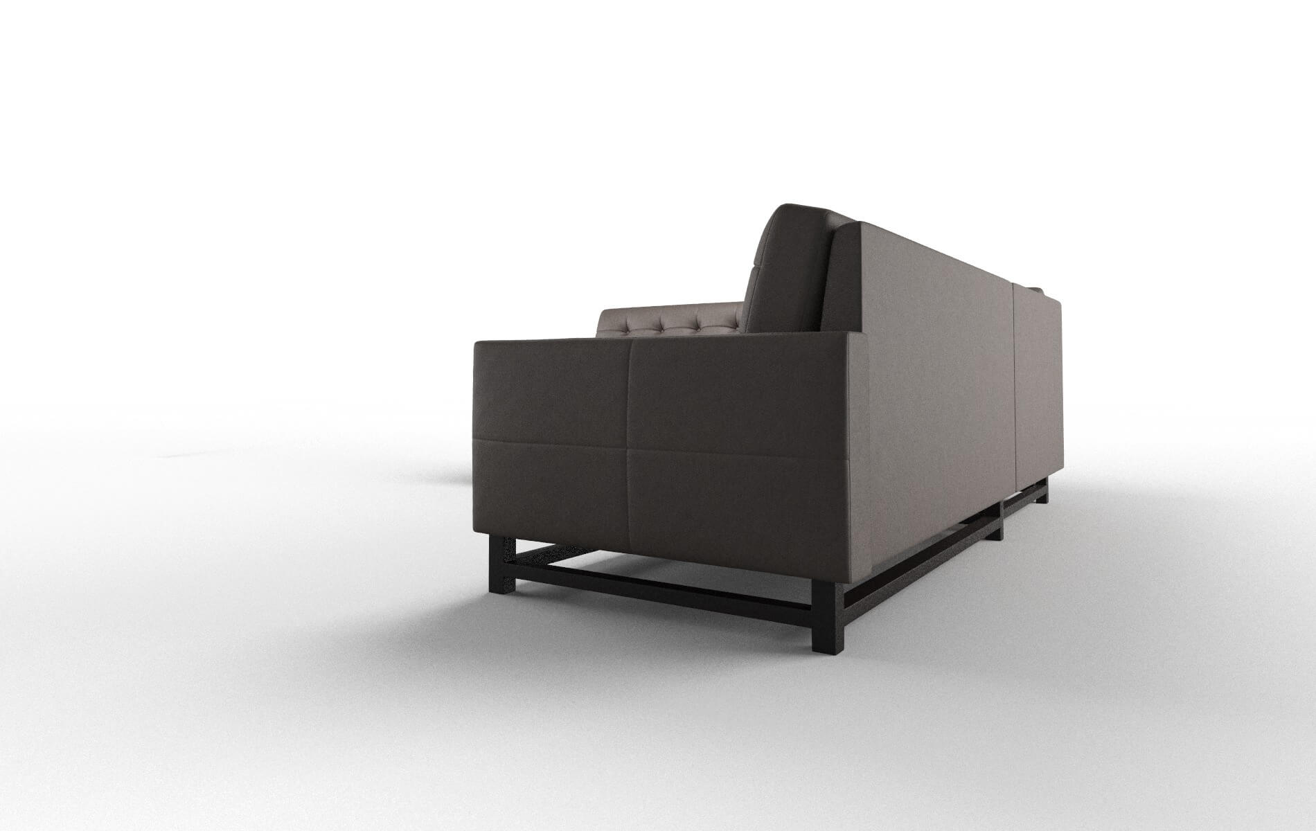 Madrid Naples Graphite Sectional espresso legs 4
