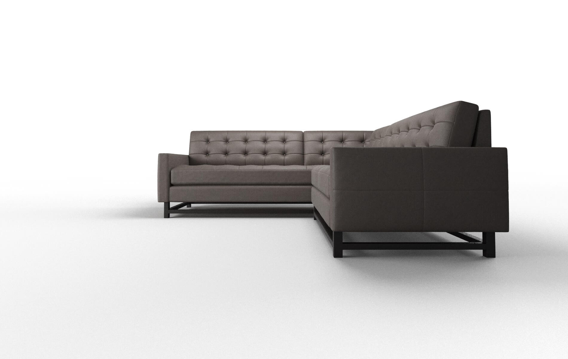 Madrid Naples Graphite Sectional espresso legs 5