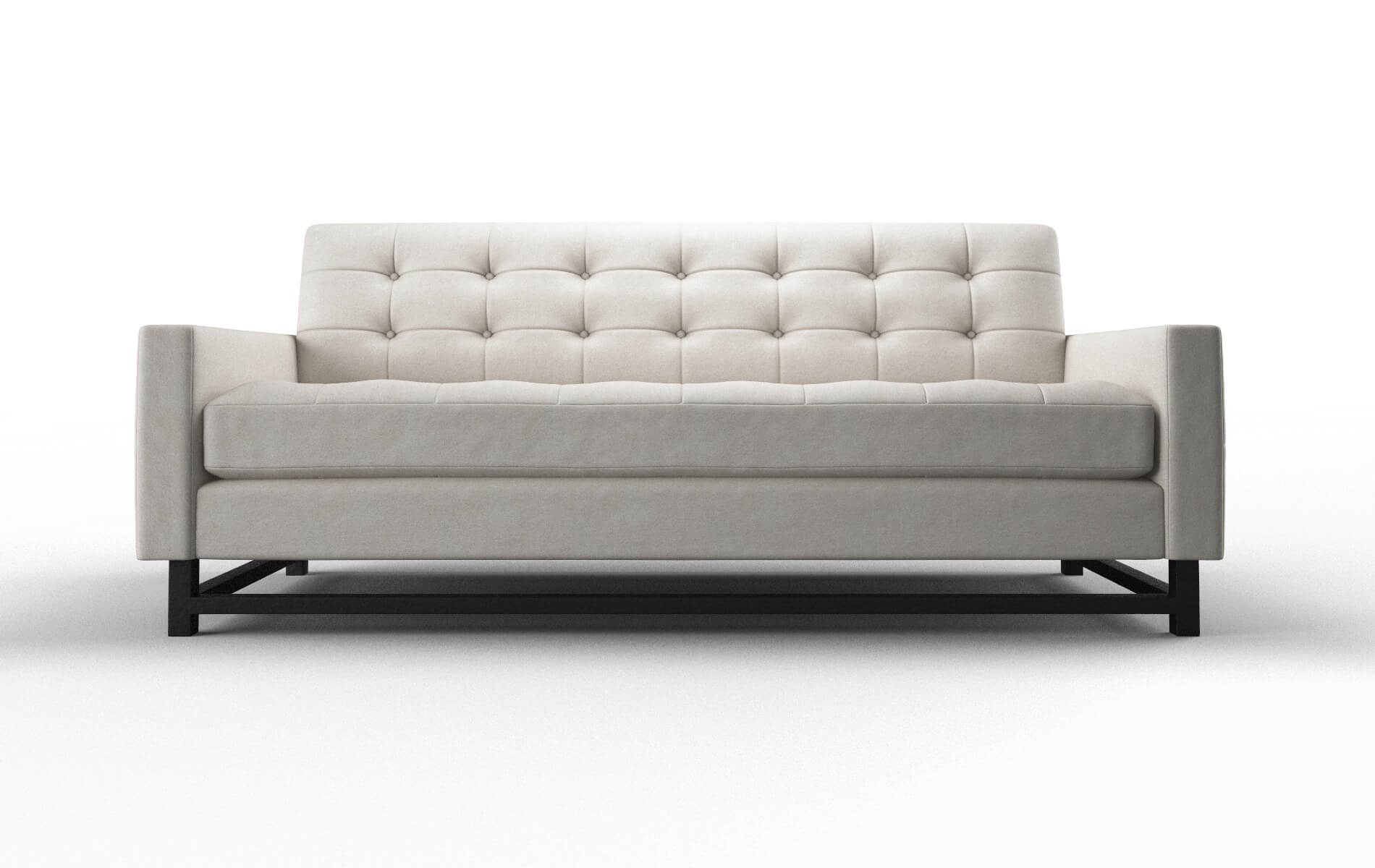 Madrid Noble Grey Sofa espresso legs 1