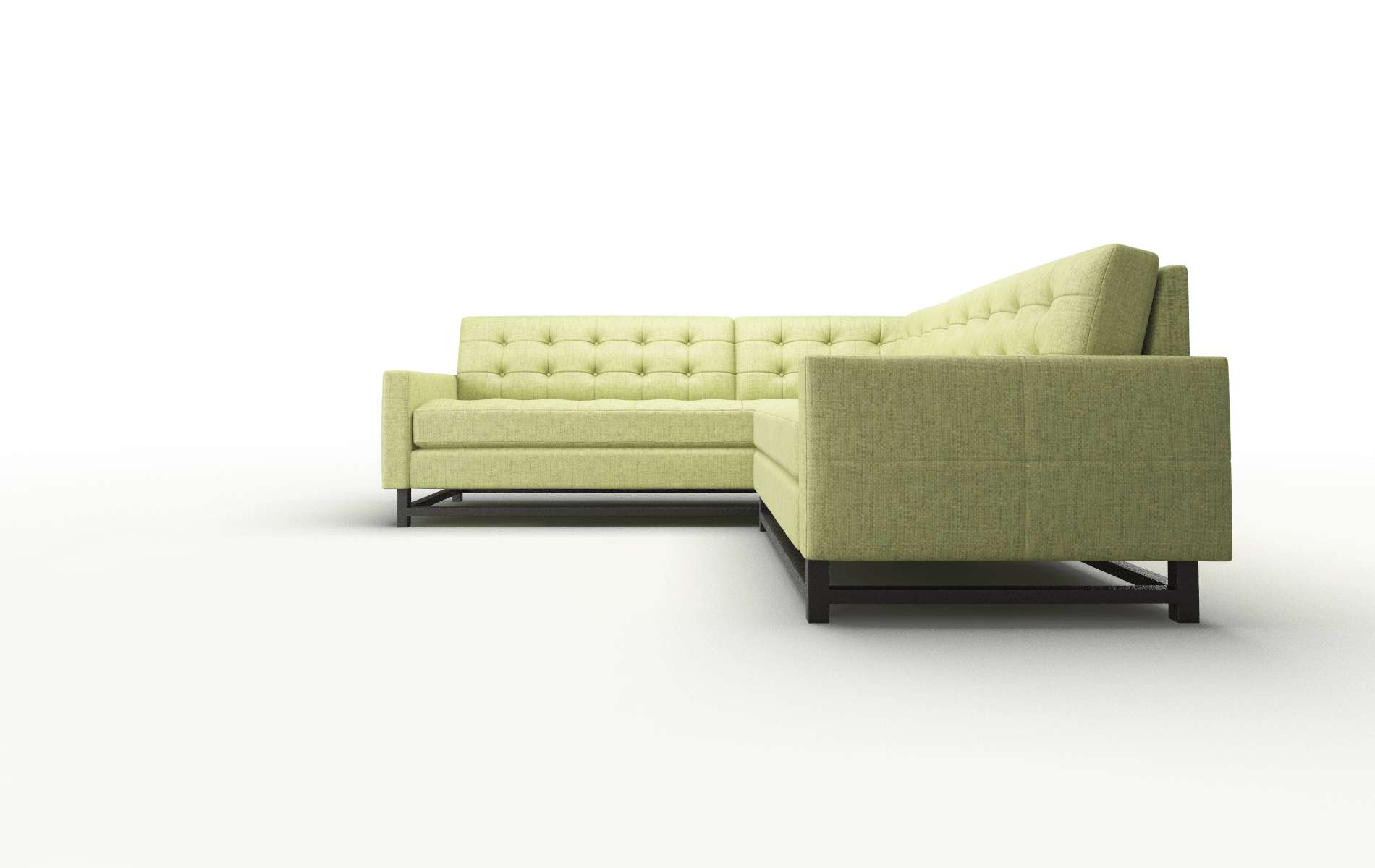 Madrid Notion Appletini Sectional espresso legs 5