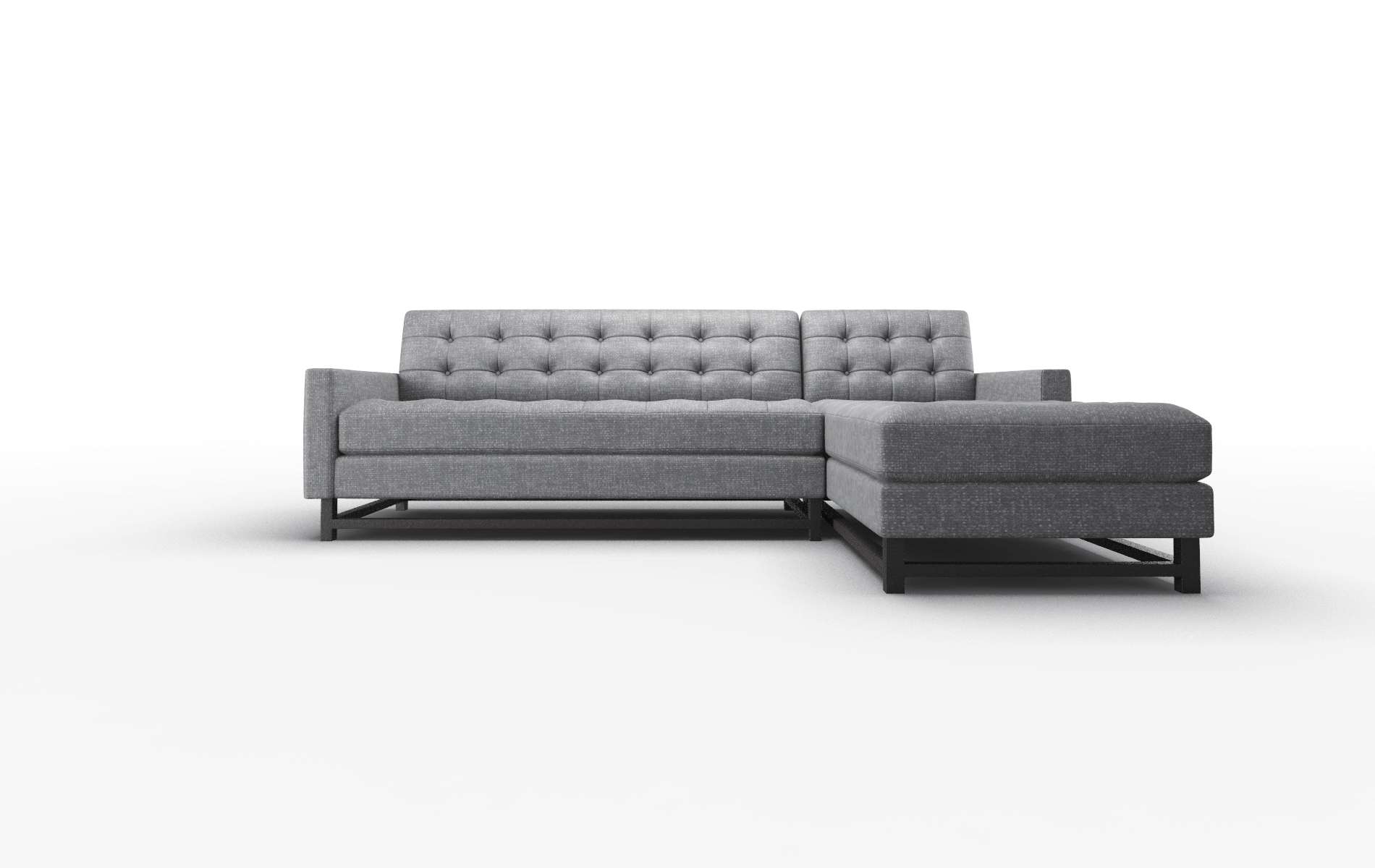 Madrid Notion Graphite Panel espresso legs 1