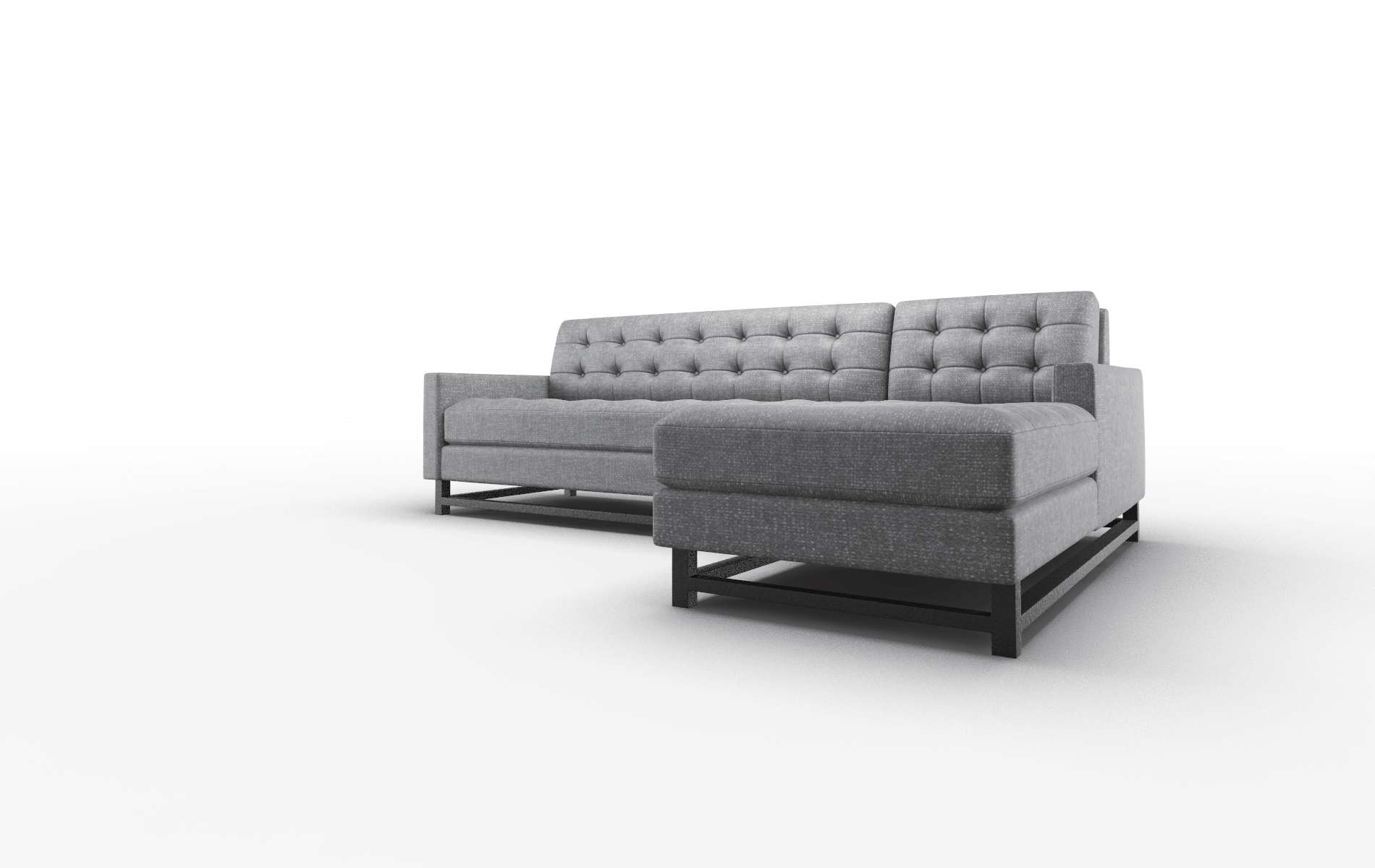 Madrid Notion Graphite Panel espresso legs 4
