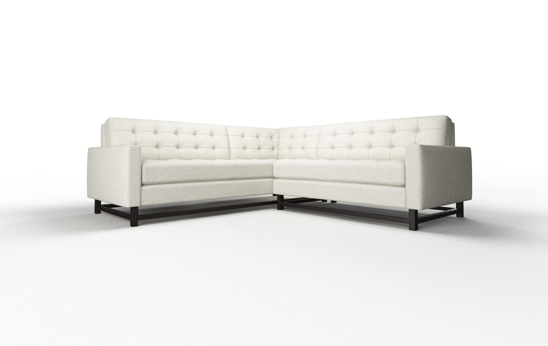 Madrid Oceanside Birch Sectional espresso legs 1