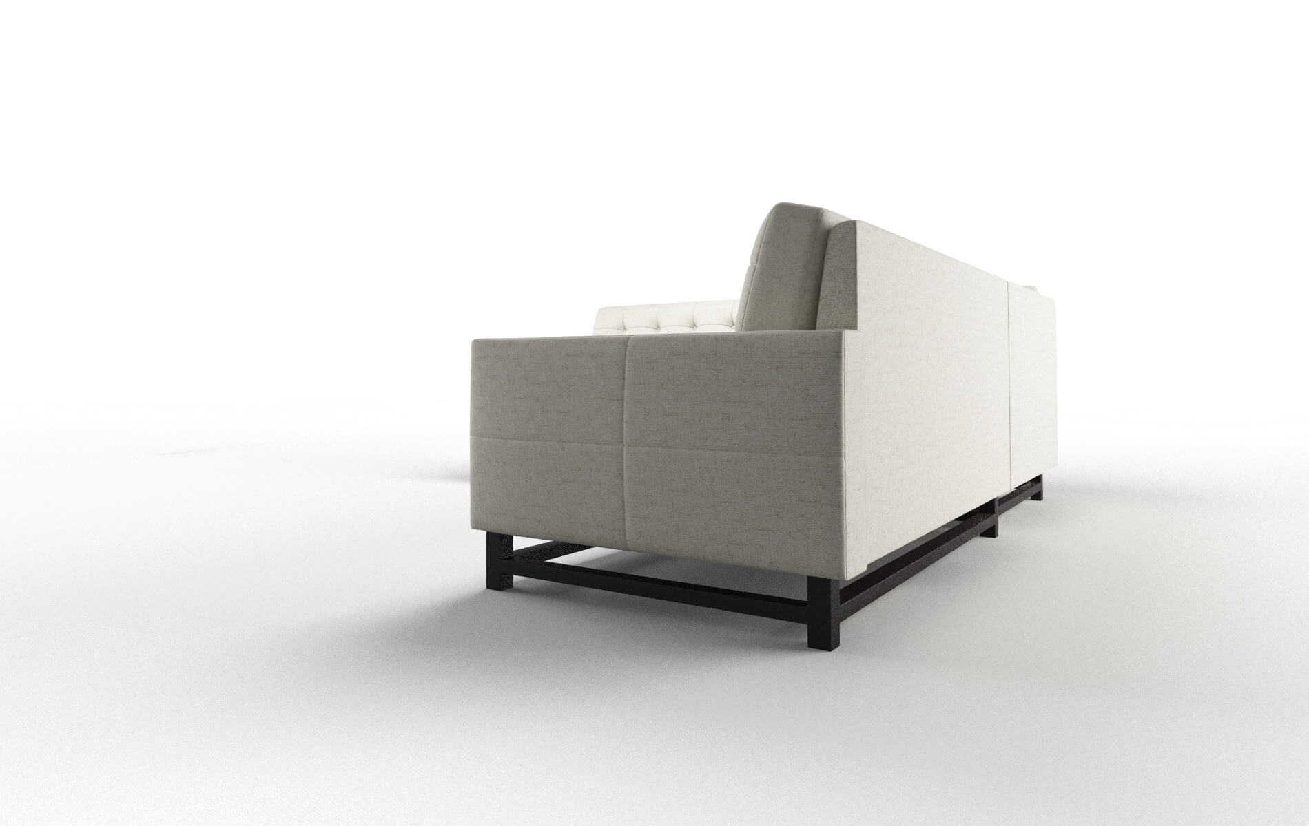 Madrid Oceanside Birch Sectional espresso legs 4