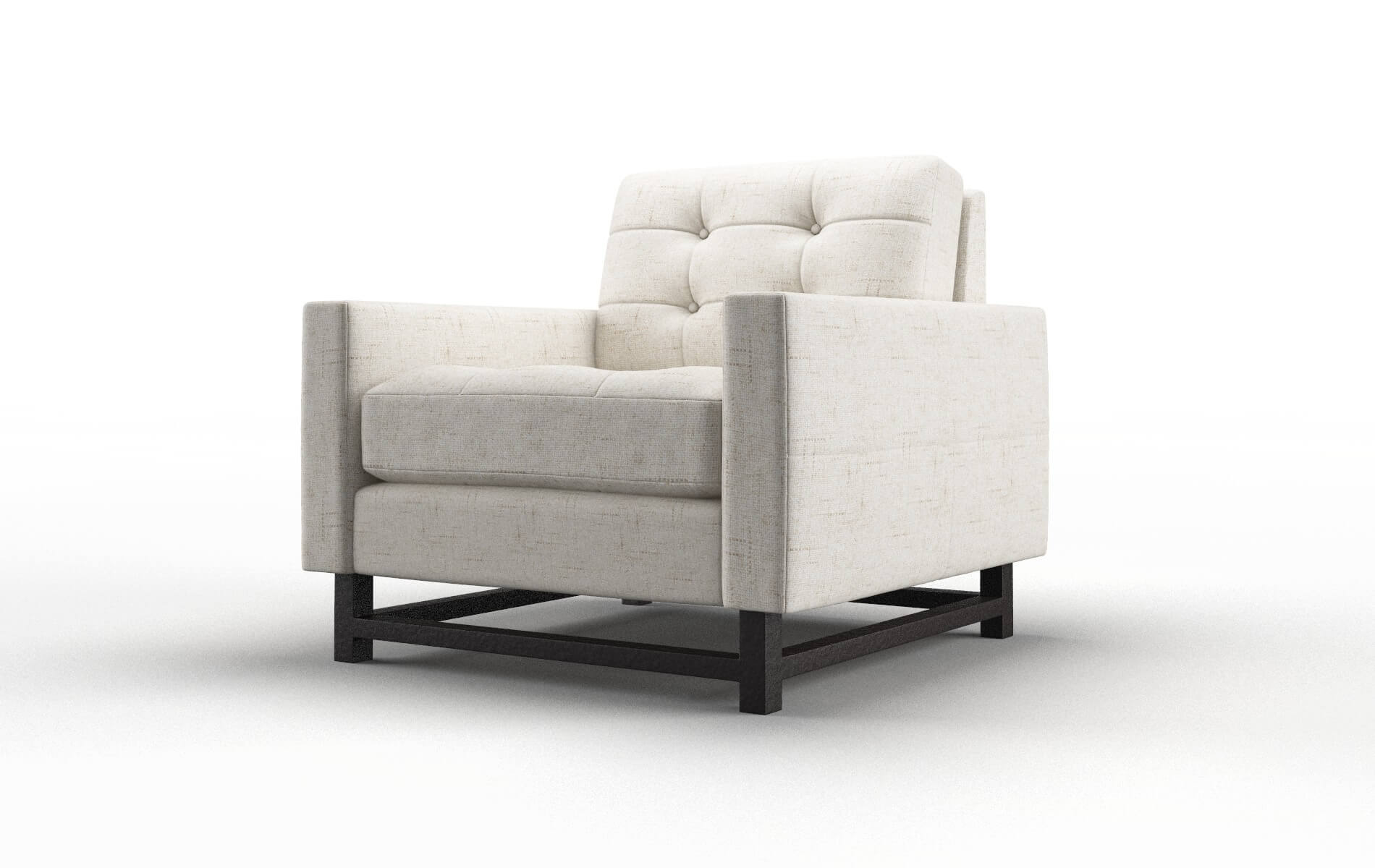 Madrid Oceanside Natural Chair espresso legs 4