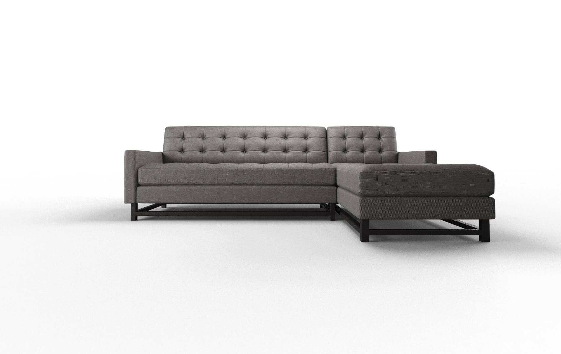 Madrid Oscar Charcoal Panel espresso legs 1