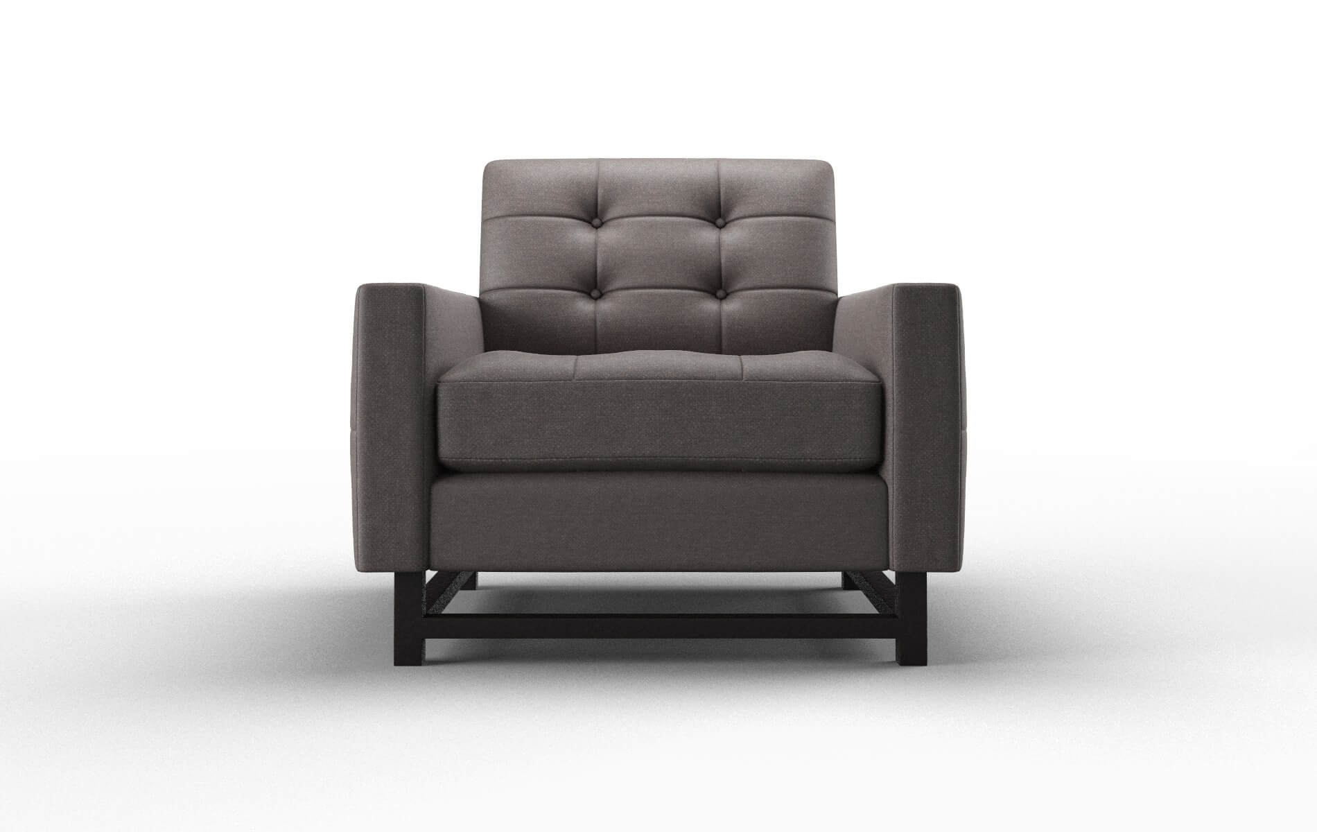Madrid Oscar Chocolate Chair espresso legs 1