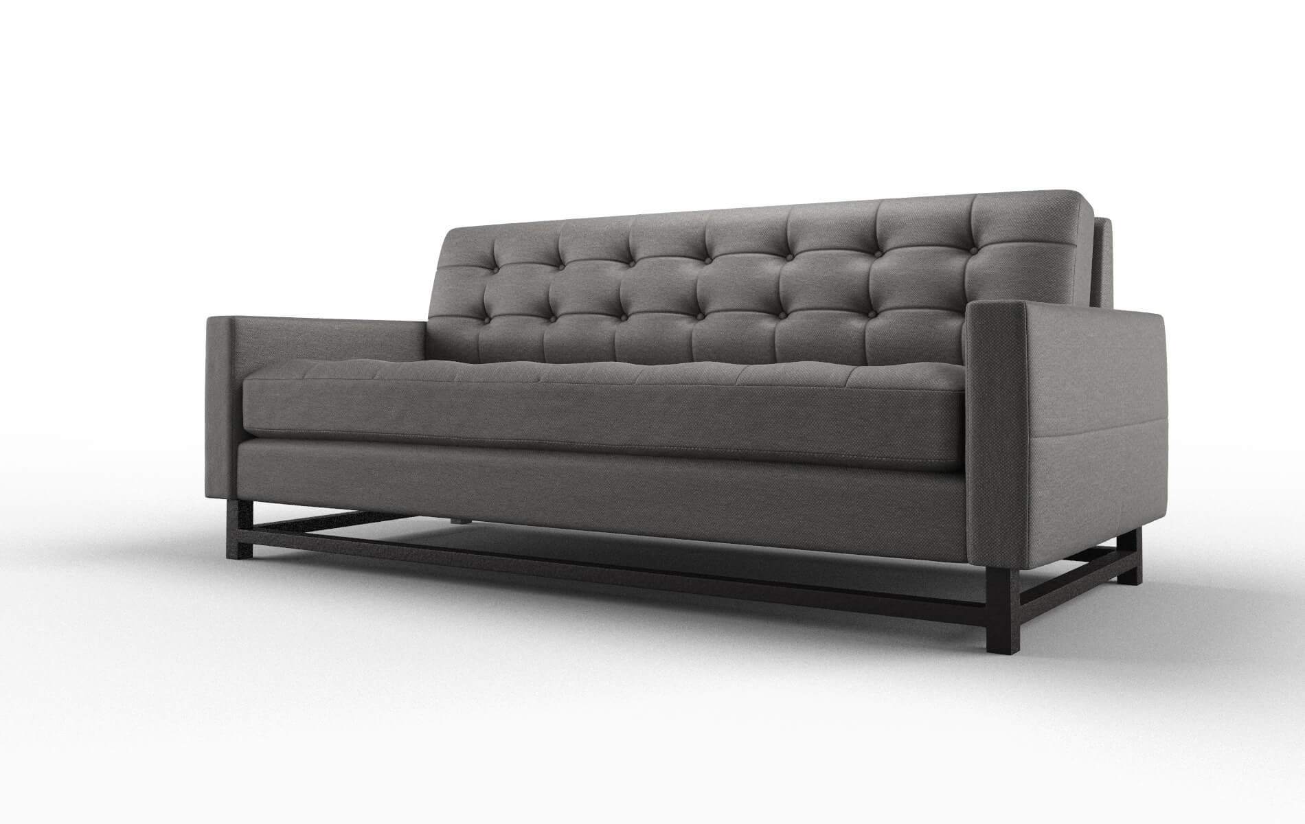 Madrid Oscar Grey Sofa espresso legs 4