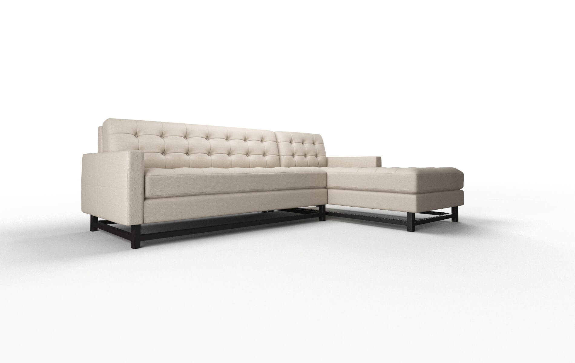 Madrid Oscar Linen Panel espresso legs 2
