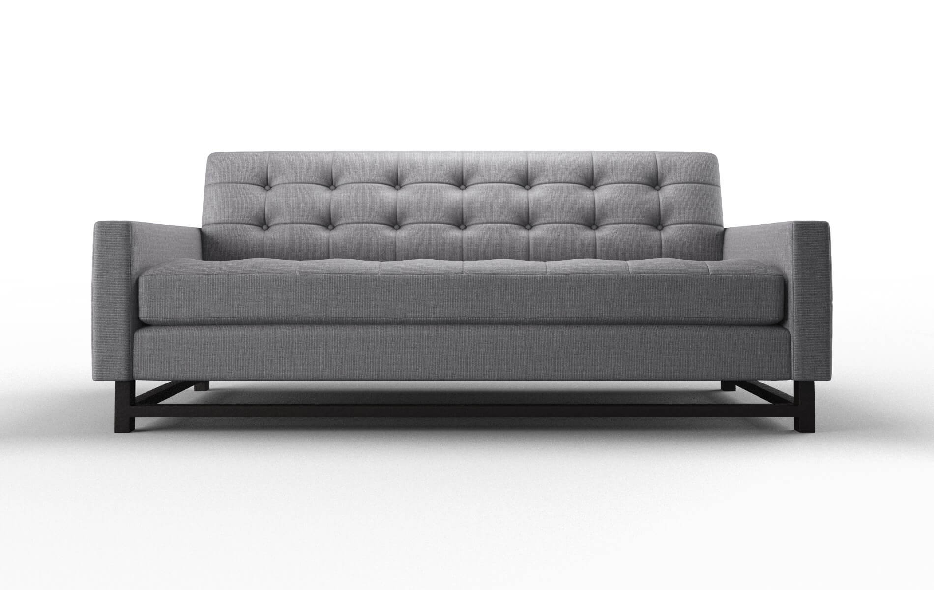 Madrid Parker Ash Sofa espresso legs 1