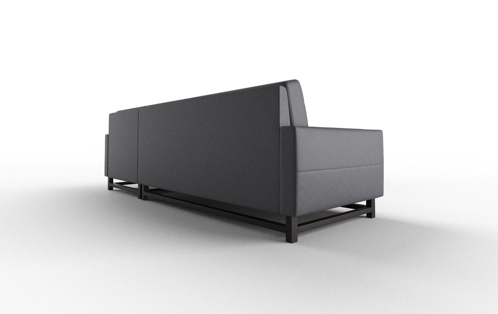 Madrid Parker Charcoal Panel espresso legs 5