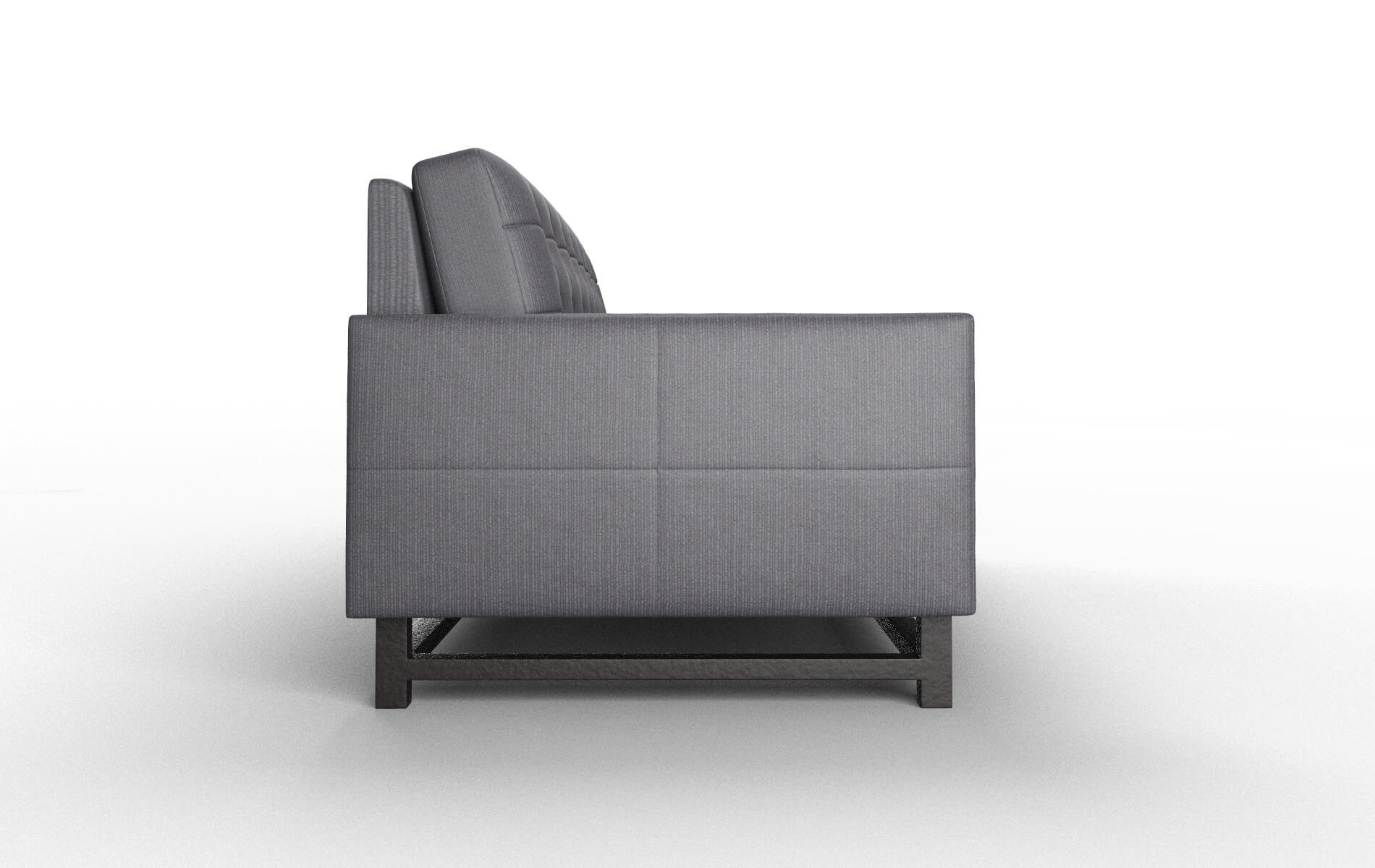 Madrid Parker Charcoal Sofa espresso legs 3