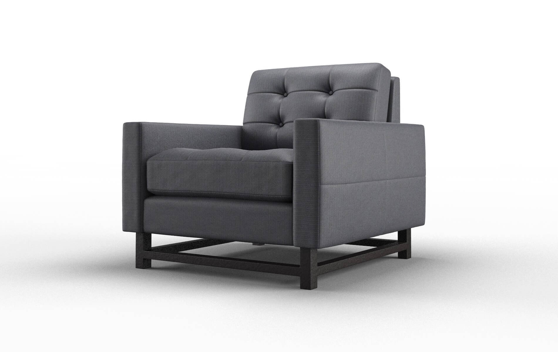 Madrid Parker Midnight Chair espresso legs 4