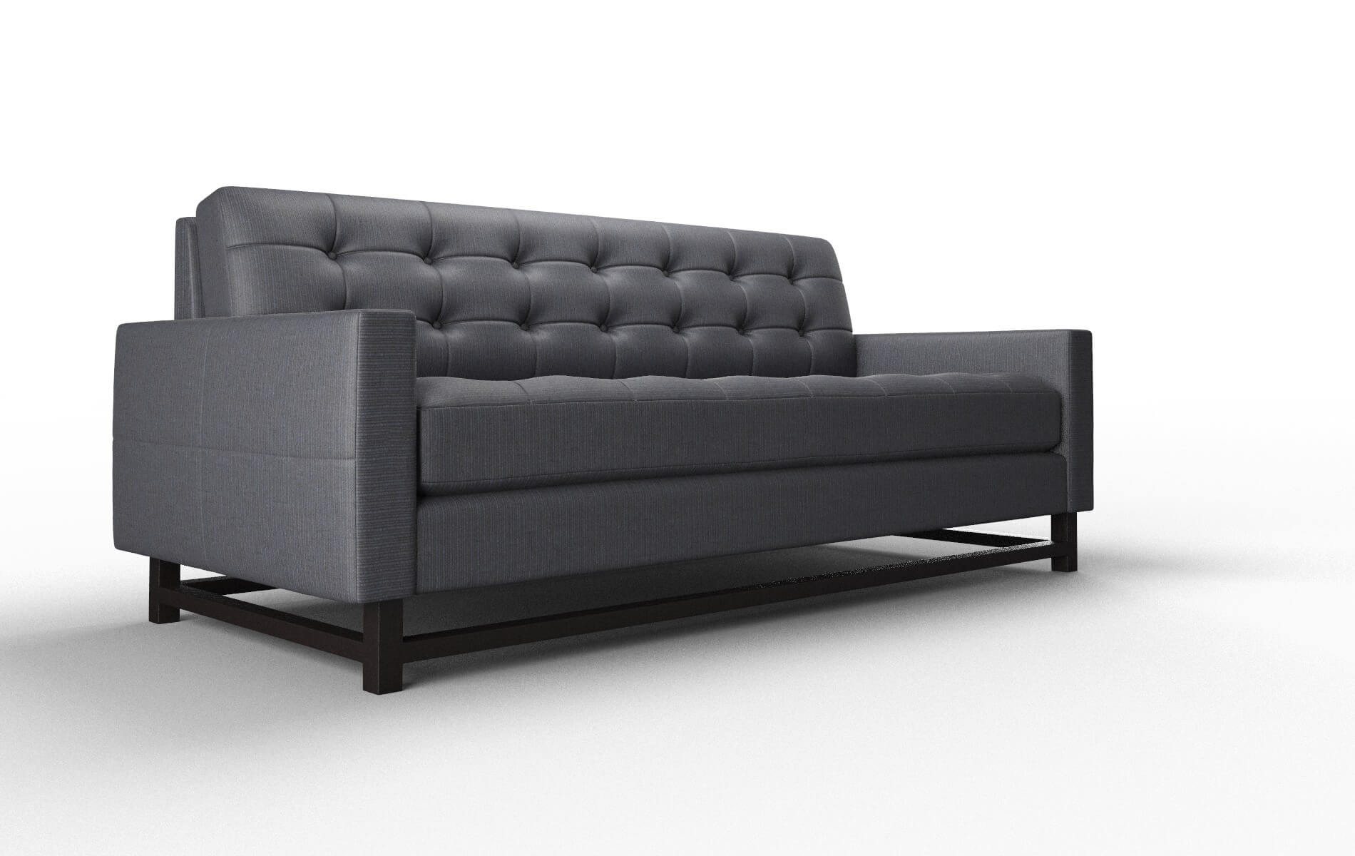 Madrid Parker Midnight Sofa espresso legs 2