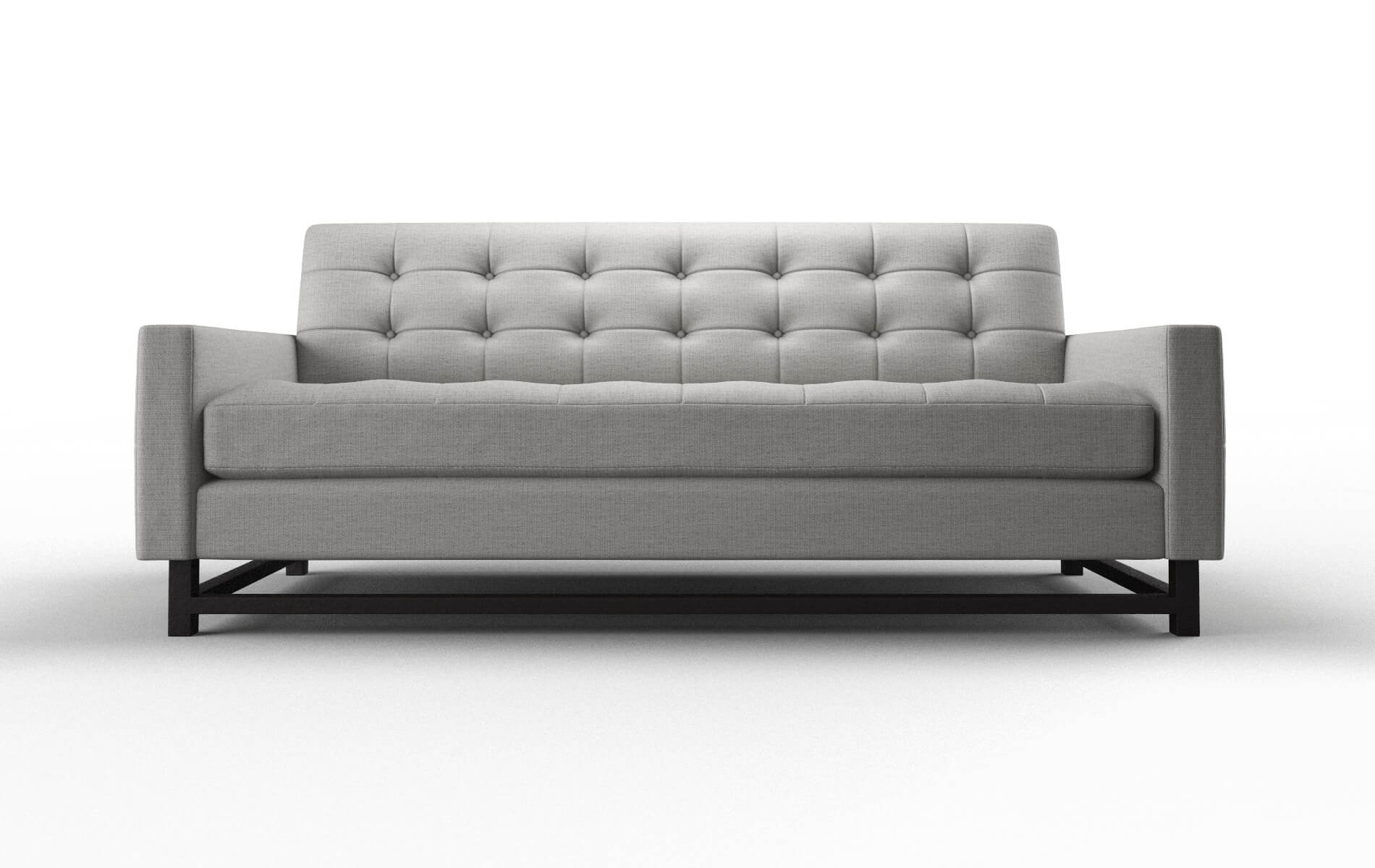 Madrid Parker Silver Sofa espresso legs 1