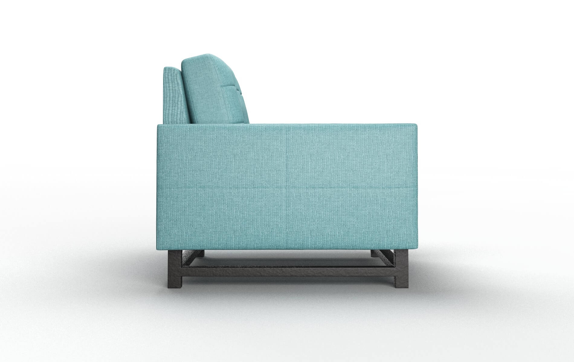 Madrid Parker Turquoise Chair espresso legs 3