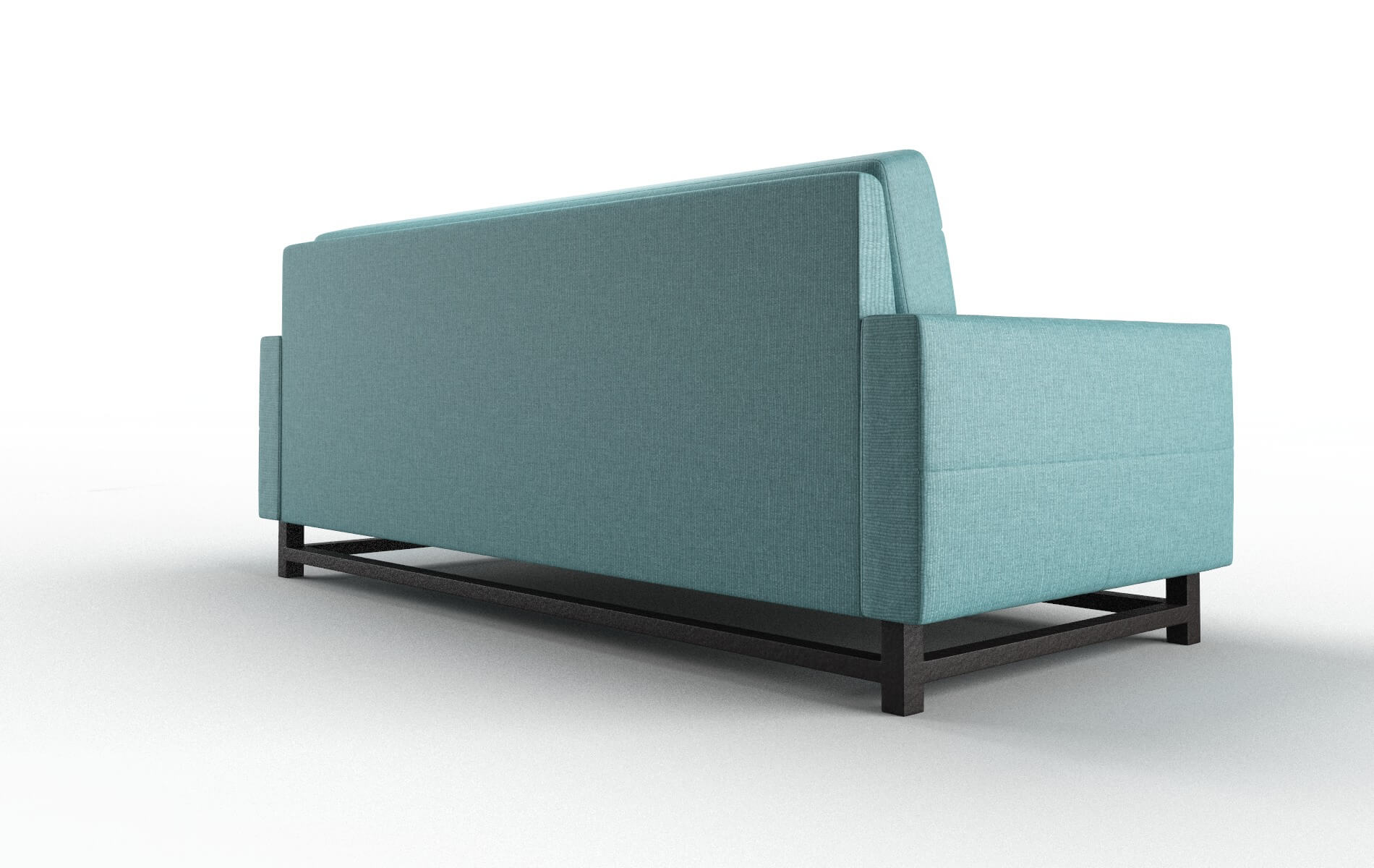 Madrid Parker Turquoise Sofa espresso legs 5