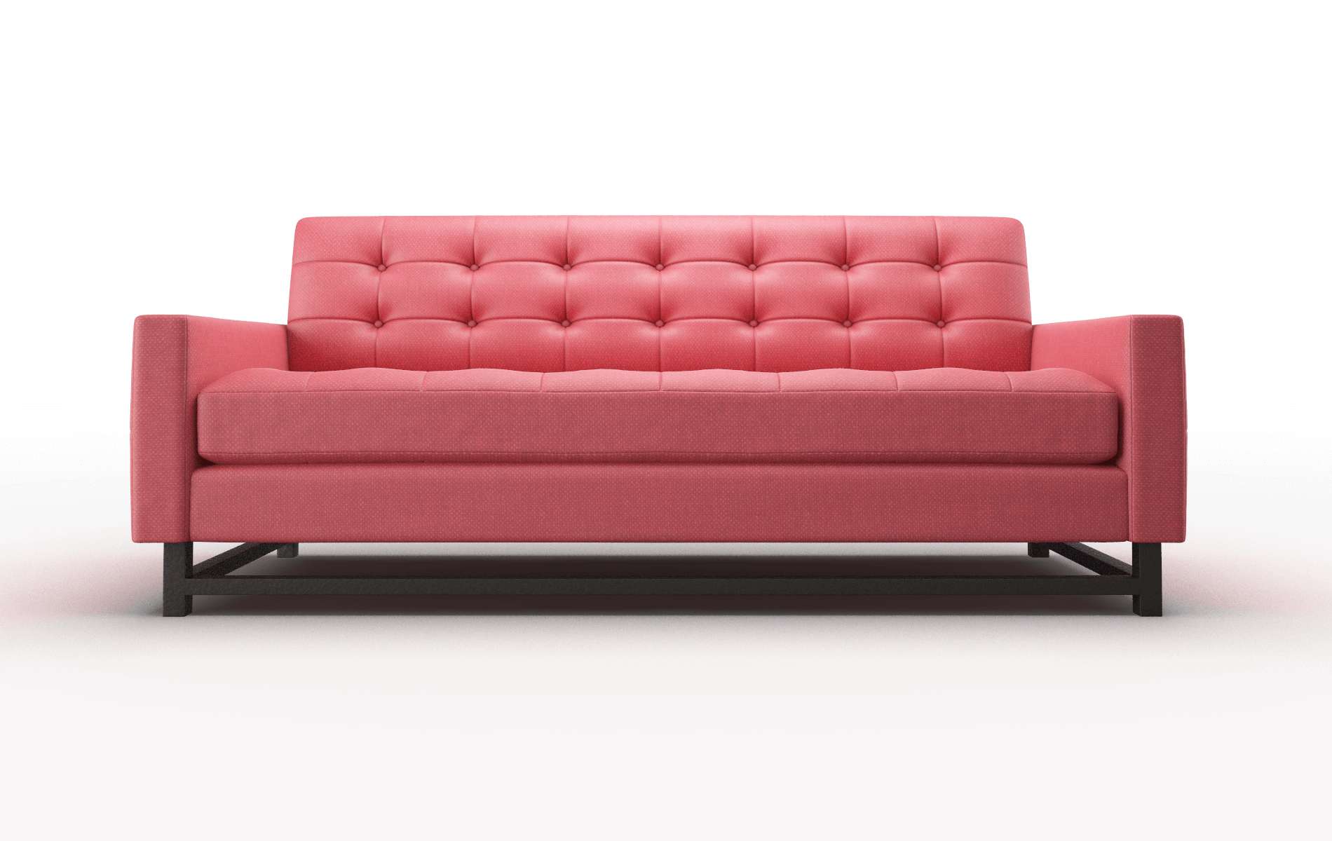 Madrid Pauline Ruby Sofa espresso legs 1