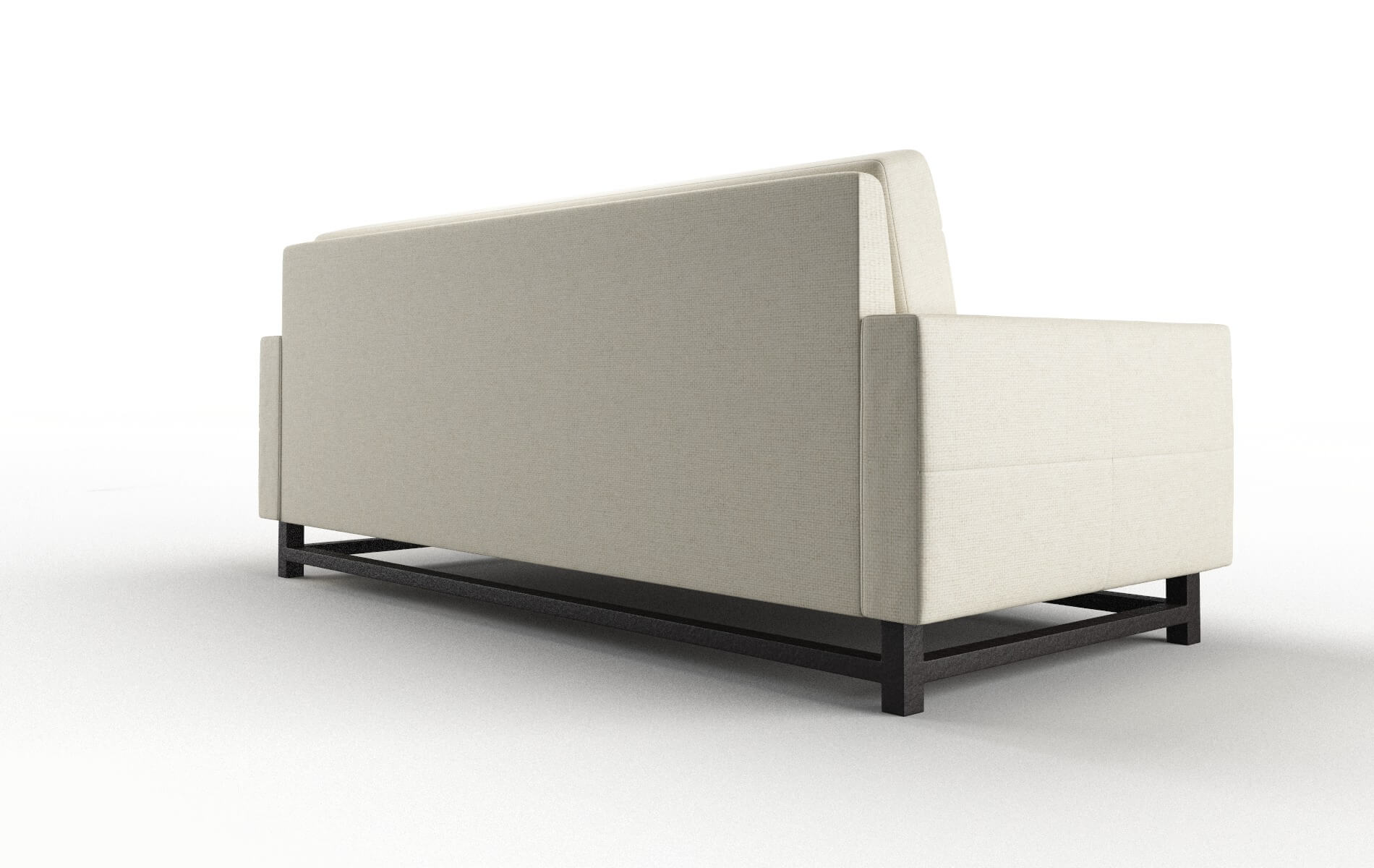 Madrid Phoenix Ivory Sofa espresso legs 5