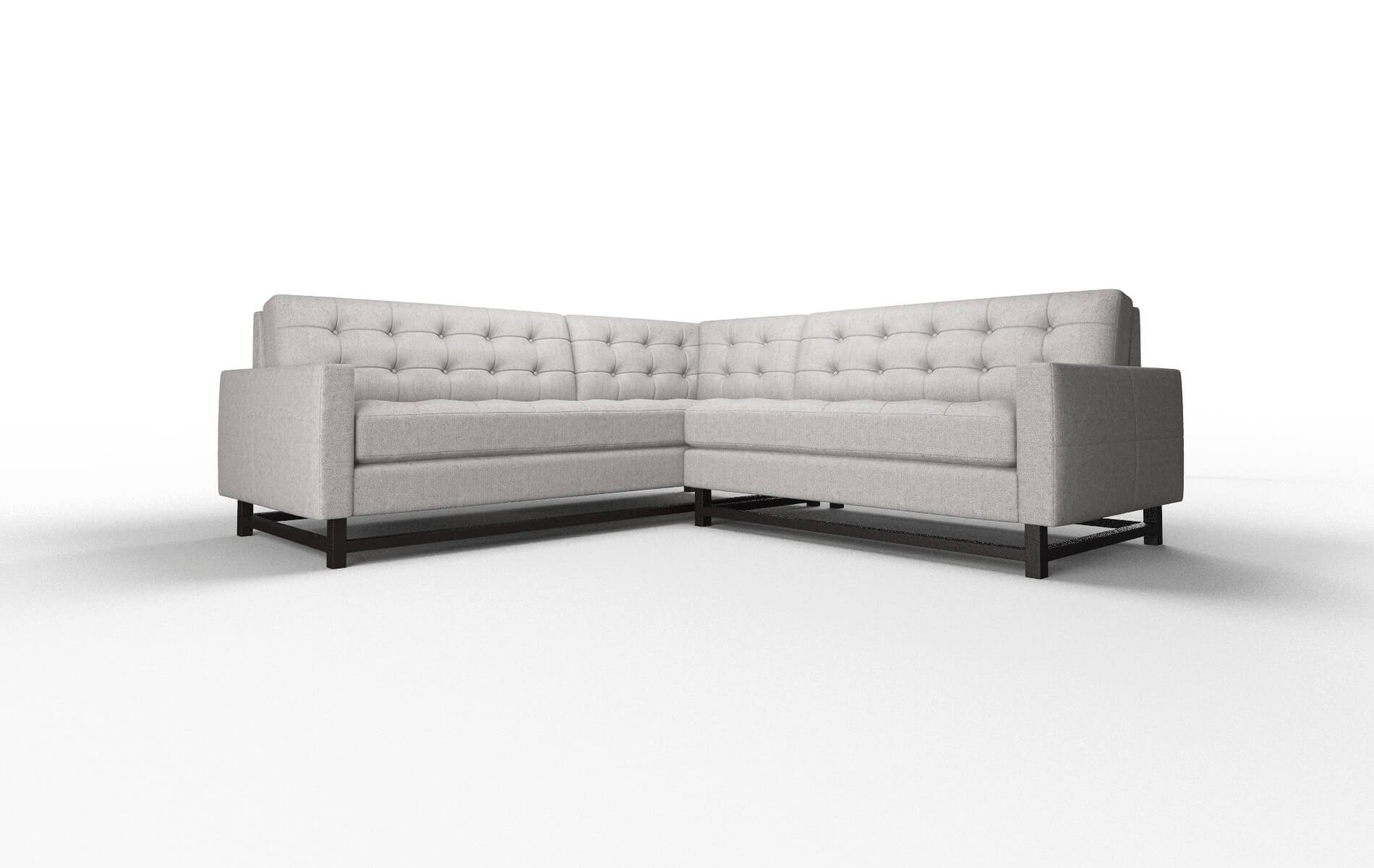 Madrid Prime Ash Sectional espresso legs 1