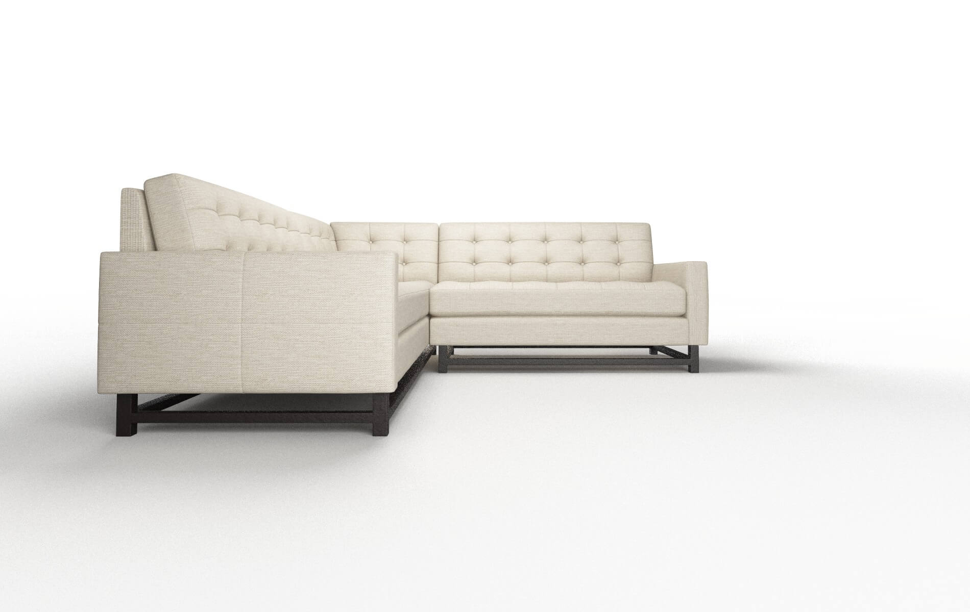 Madrid Prime Dusk Sectional espresso legs 2
