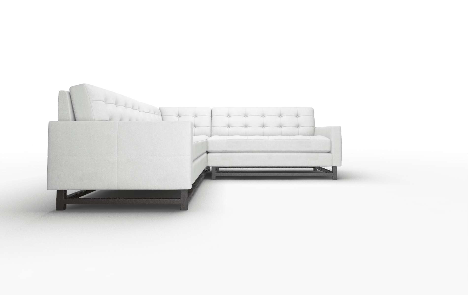 Madrid Prisma Steam Sectional espresso legs 2