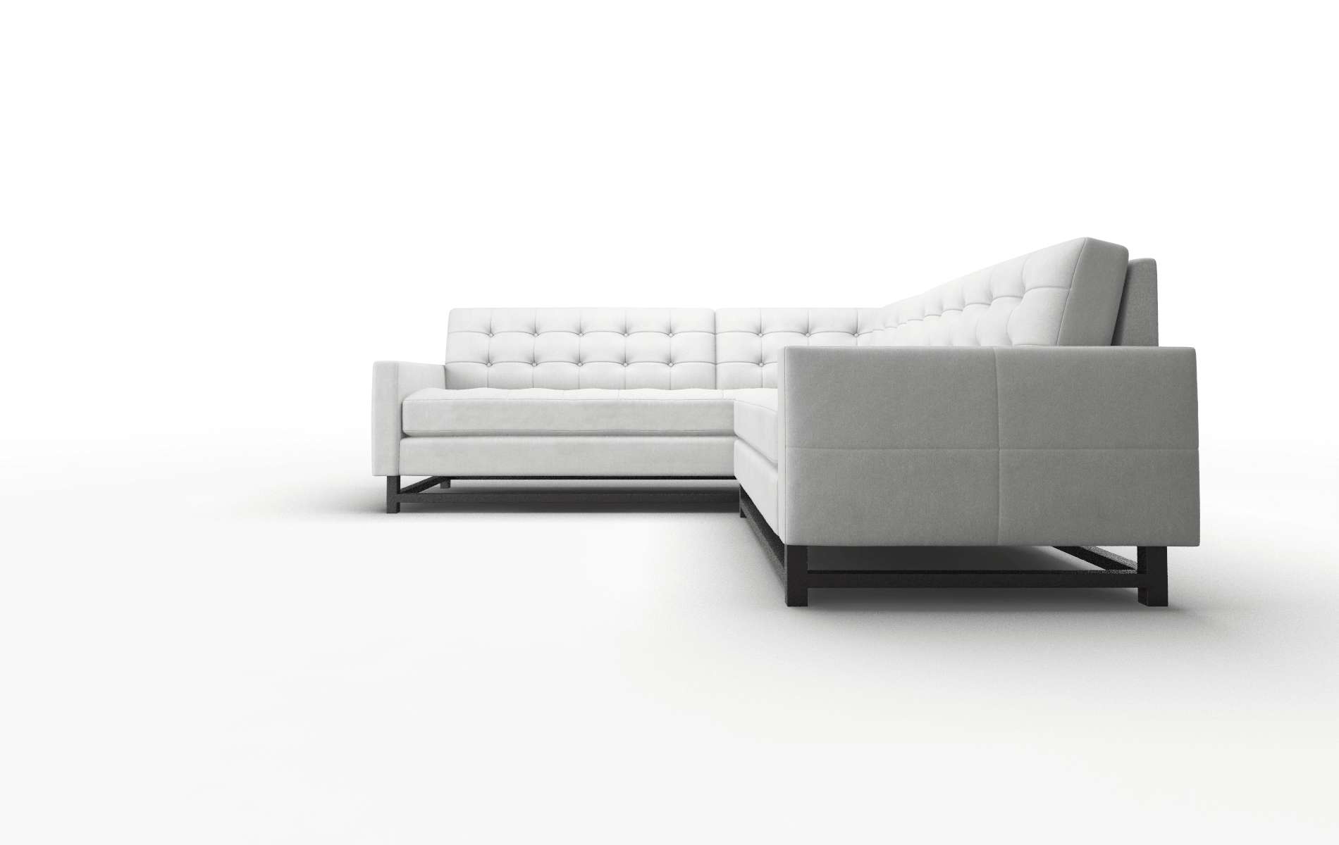 Madrid Prisma Steam Sectional espresso legs 5