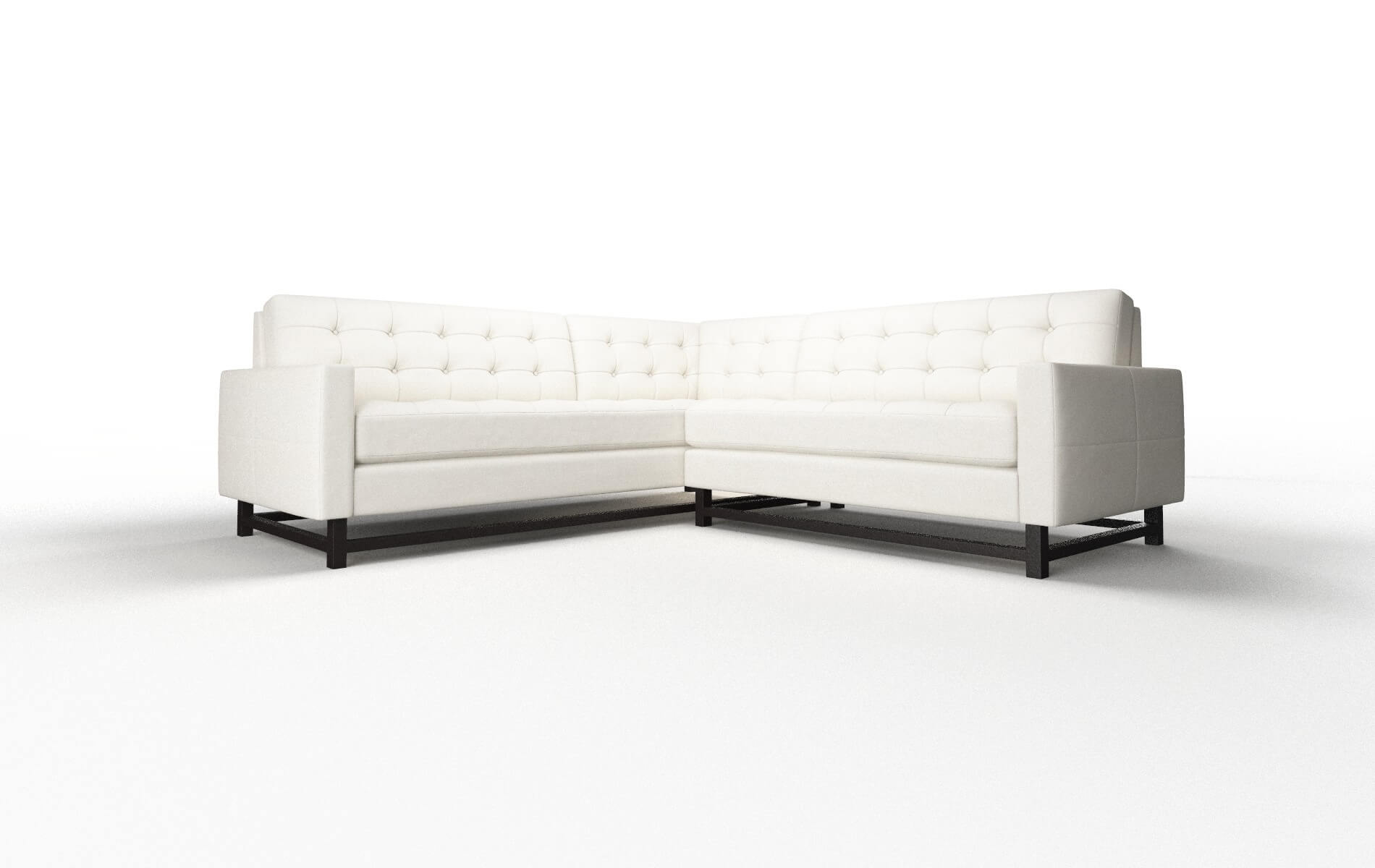 Madrid R_prize Cream Sectional espresso legs 1