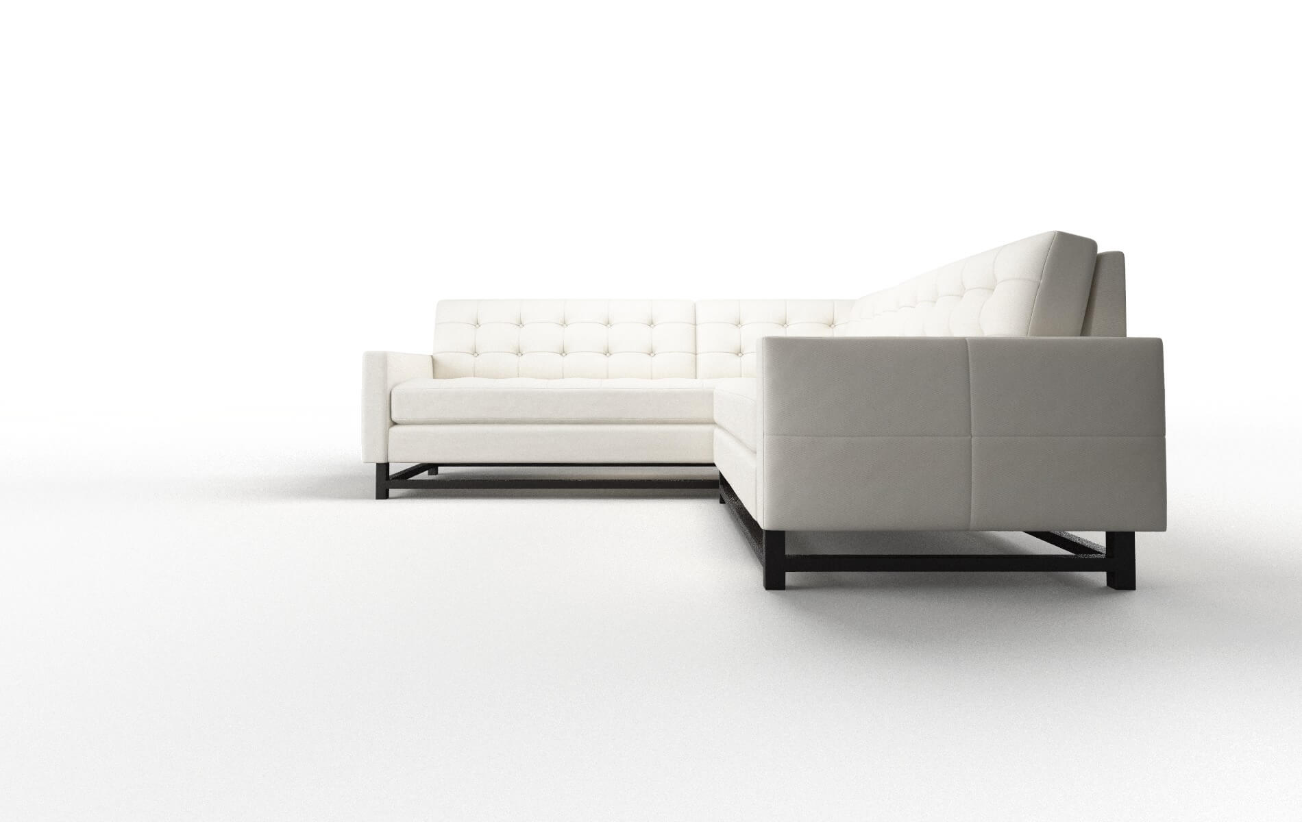 Madrid R_prize Cream Sectional espresso legs 5
