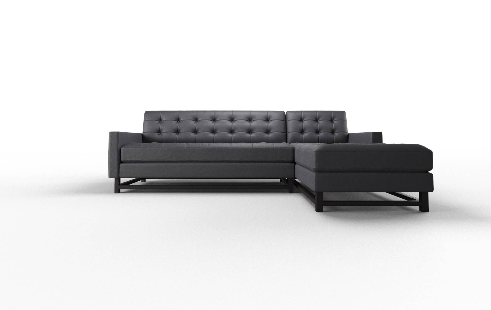 Madrid Redondo Navy Panel espresso legs 1