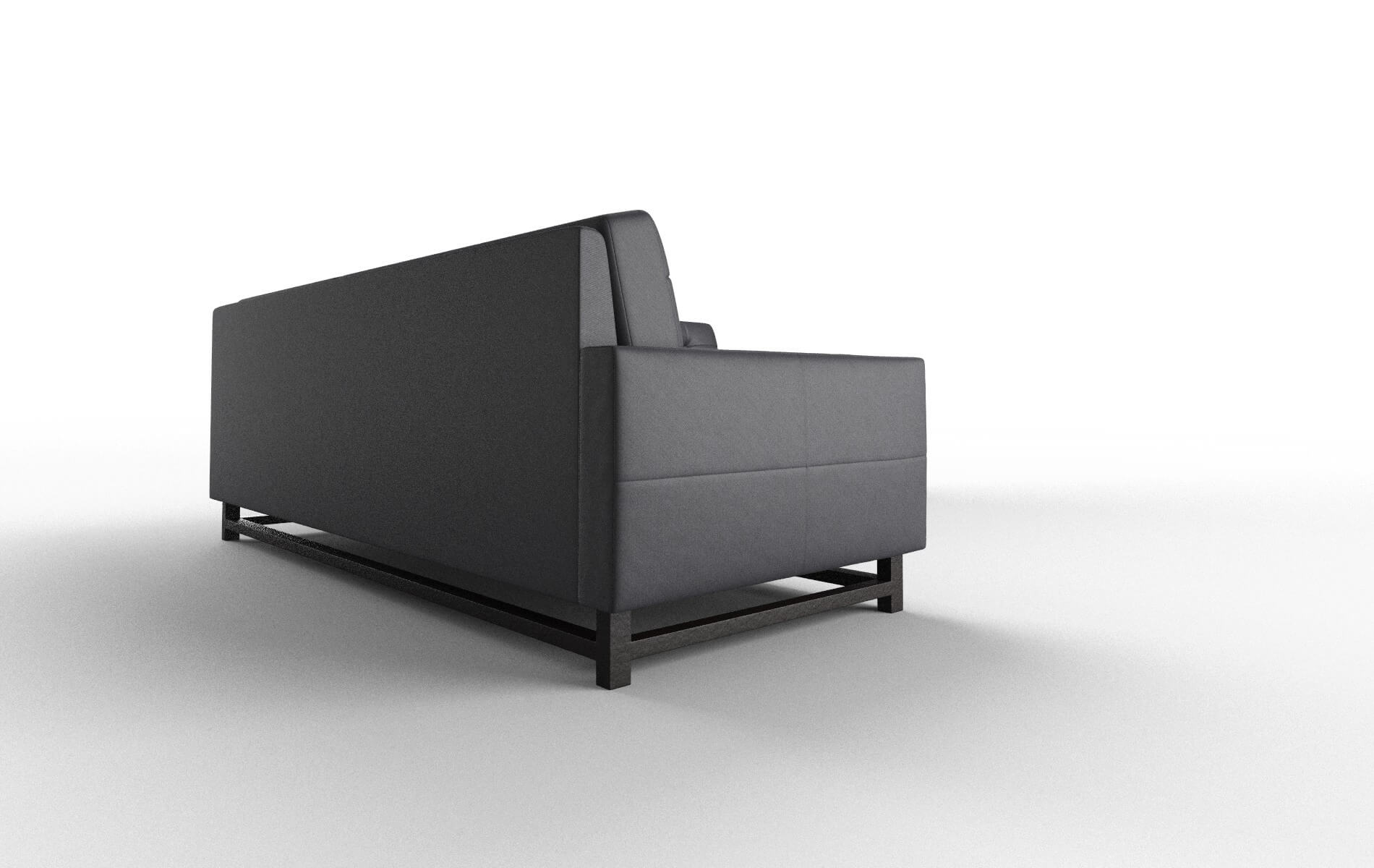 Madrid Redondo Navy Sectional espresso legs 3