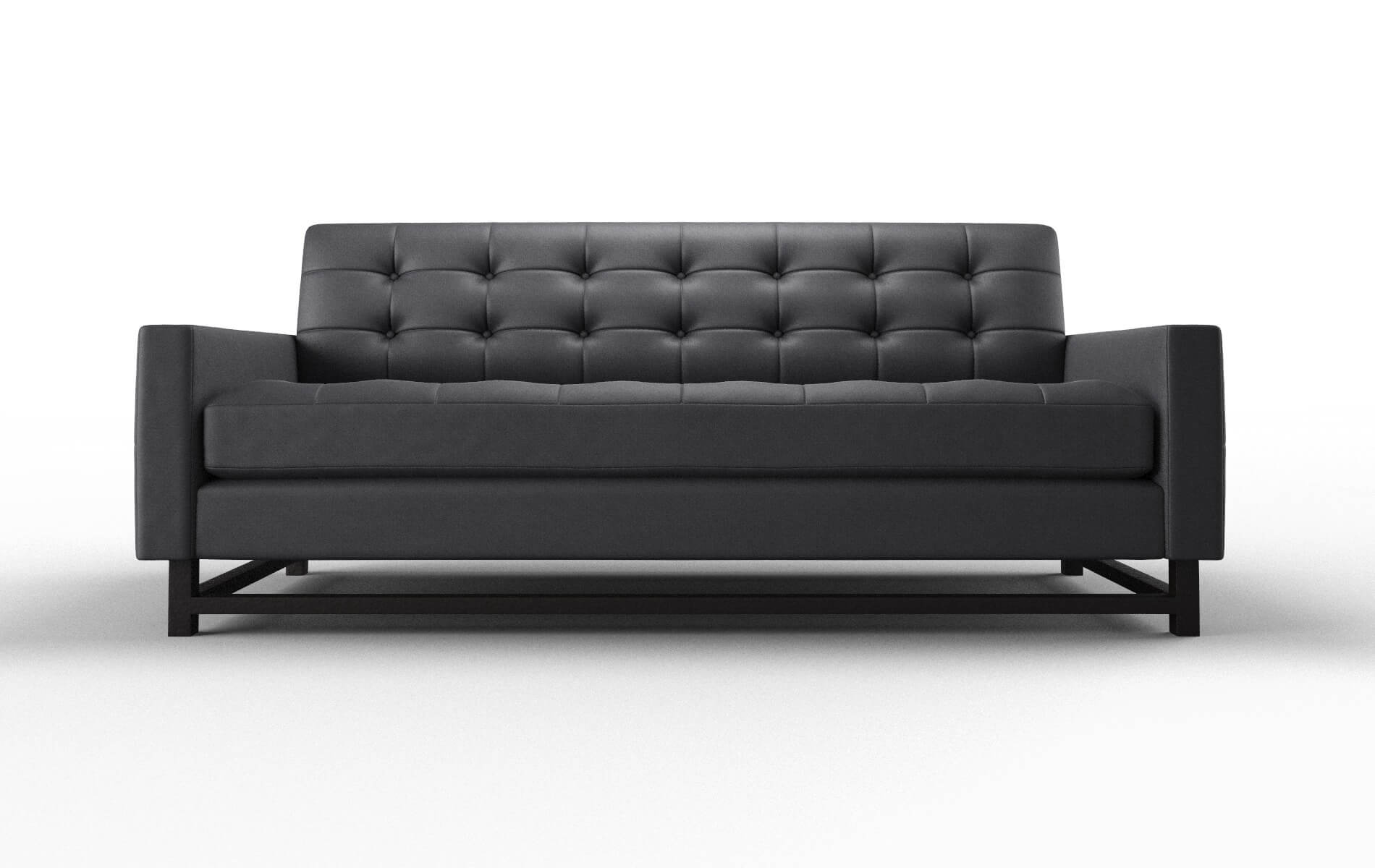 Madrid Redondo Navy Sofa espresso legs 1