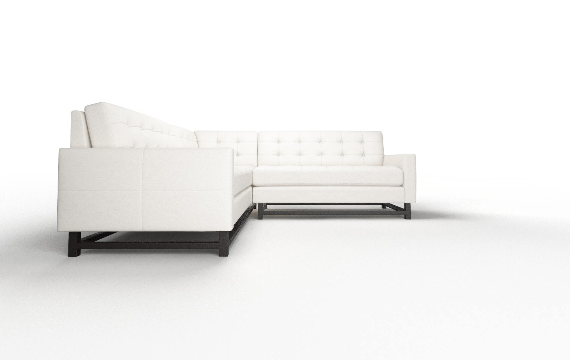 Madrid Redondo Pearl Sectional espresso legs 2