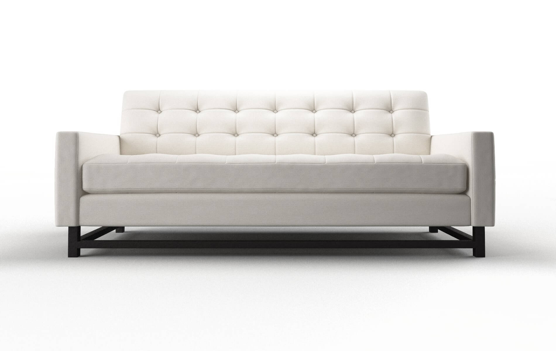 Madrid Redondo Pearl Sofa espresso legs 1