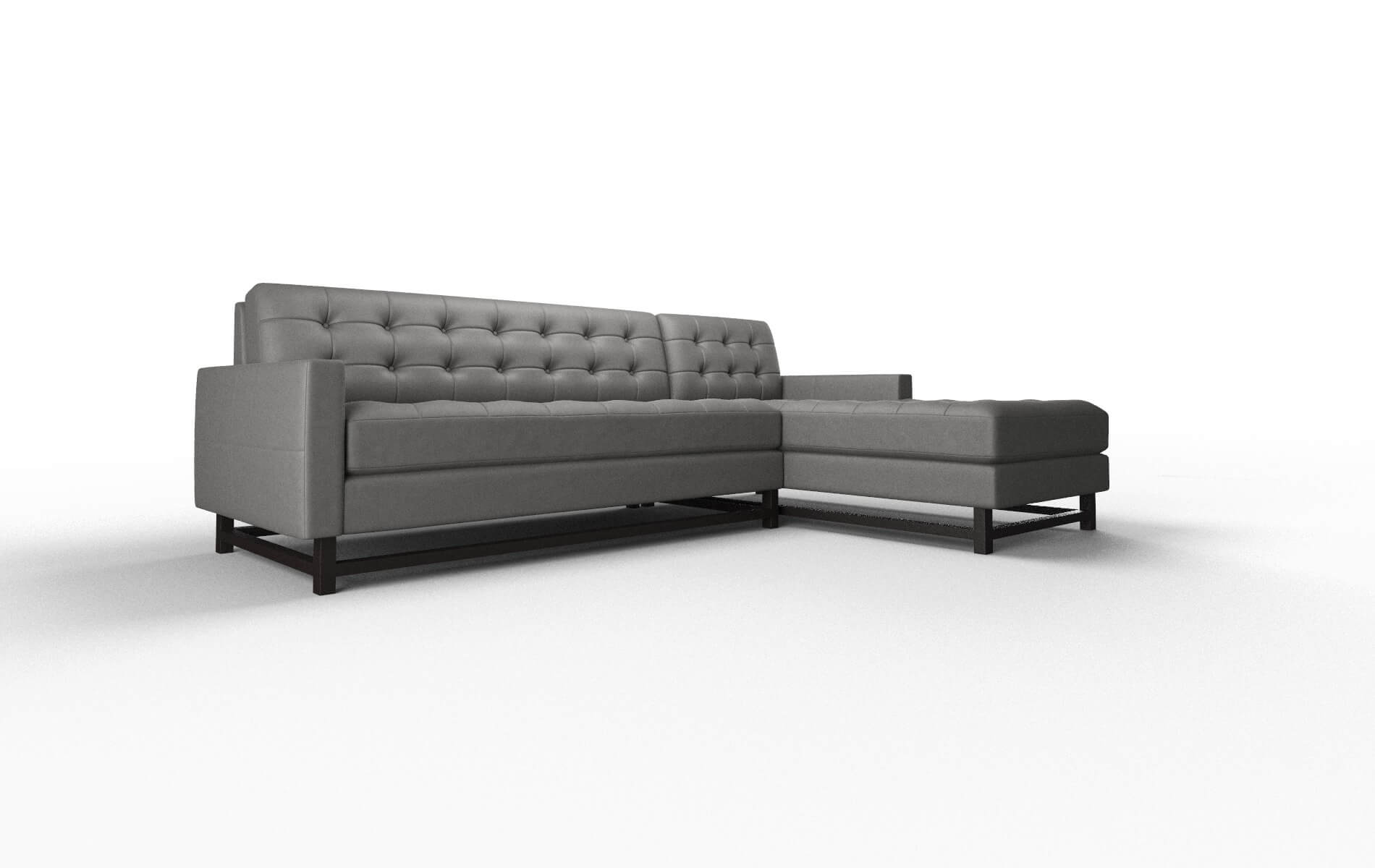 Madrid Rocket Charcoal Panel espresso legs 2