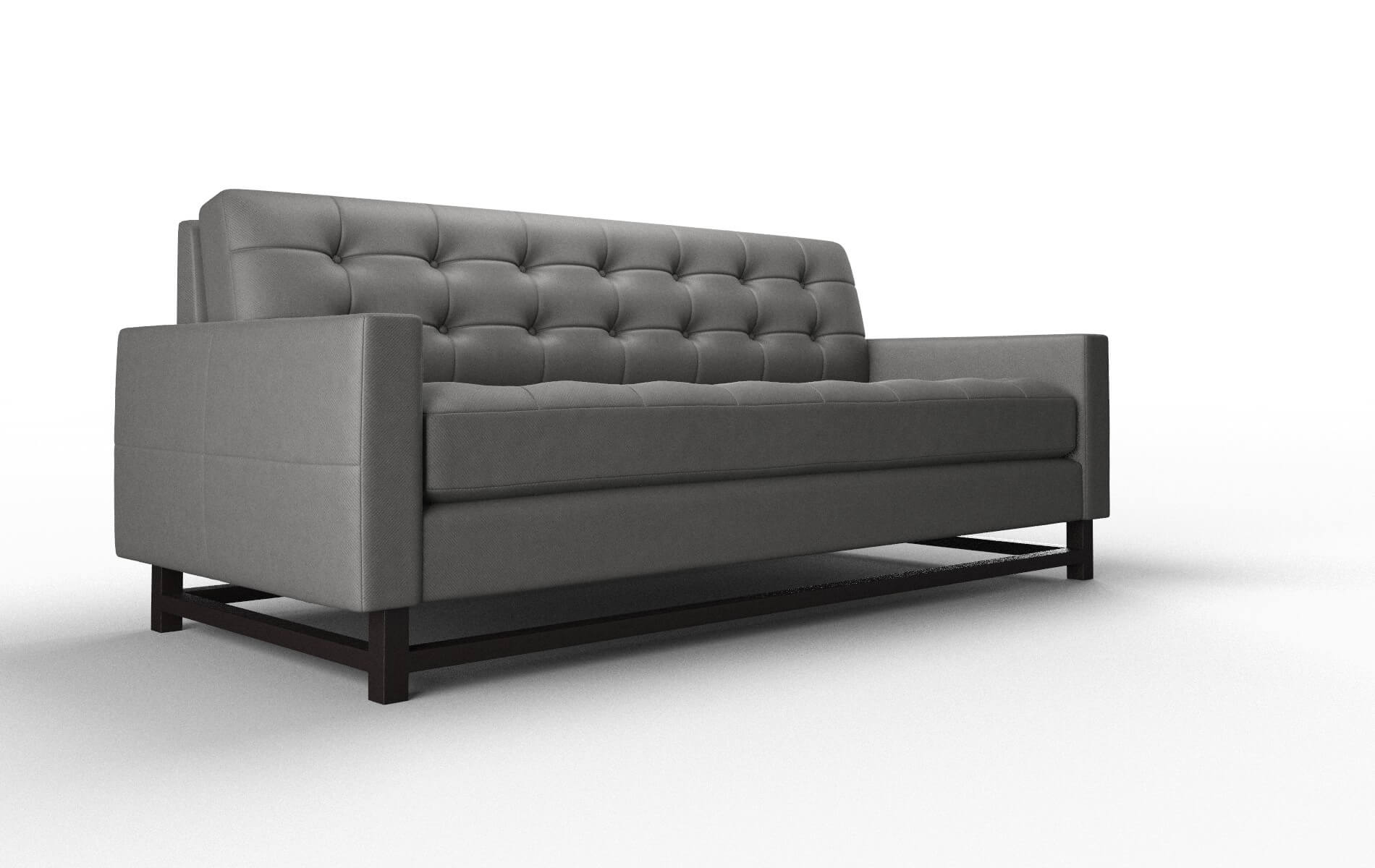 Madrid Rocket Charcoal Sofa espresso legs 2