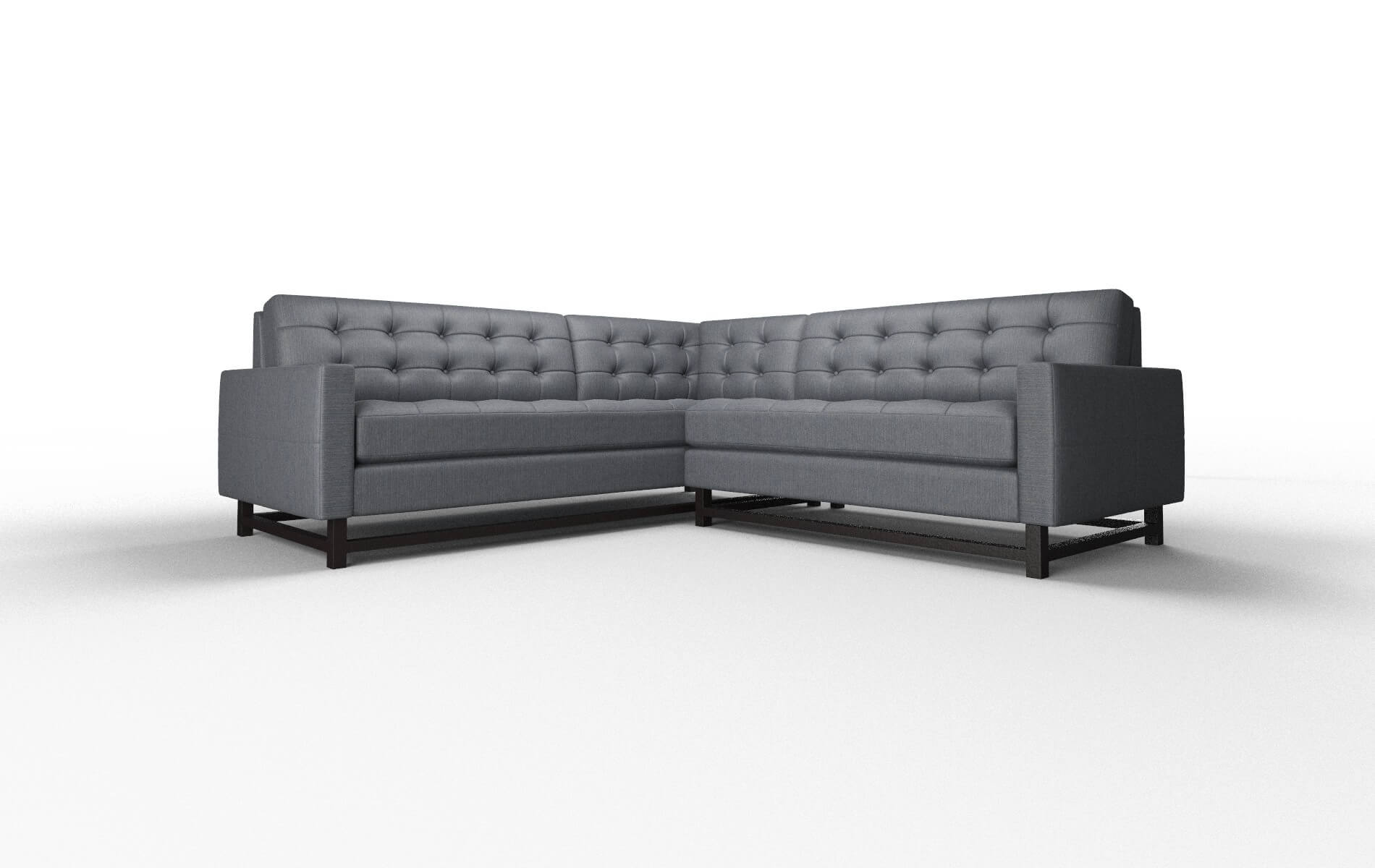 Madrid Rocket eclipse Sectional Espresso Legs  1